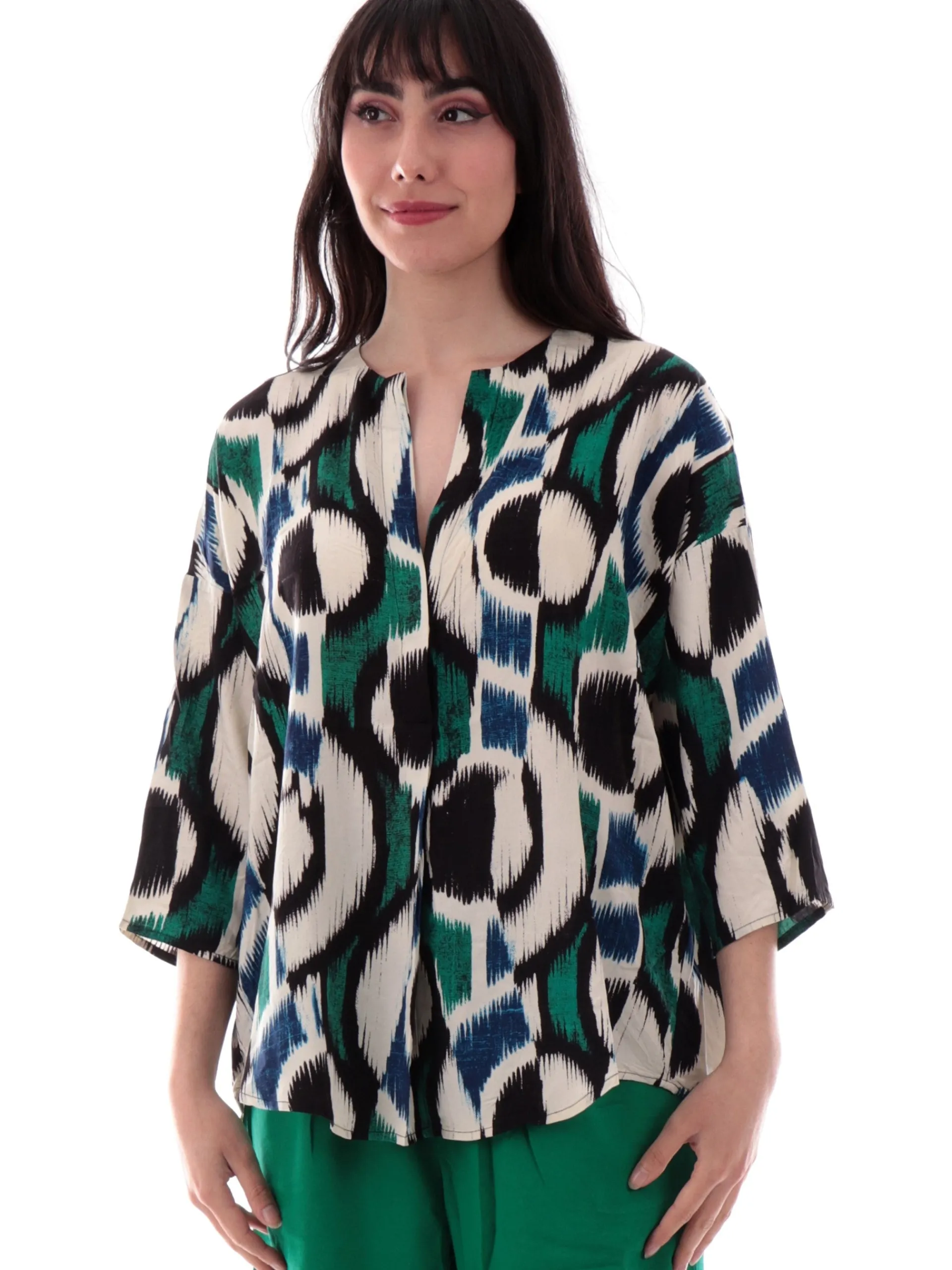 MOLLYBRACKEN Maglie*Maglia Molly bracken maniche a tre quarti da donna N291DP