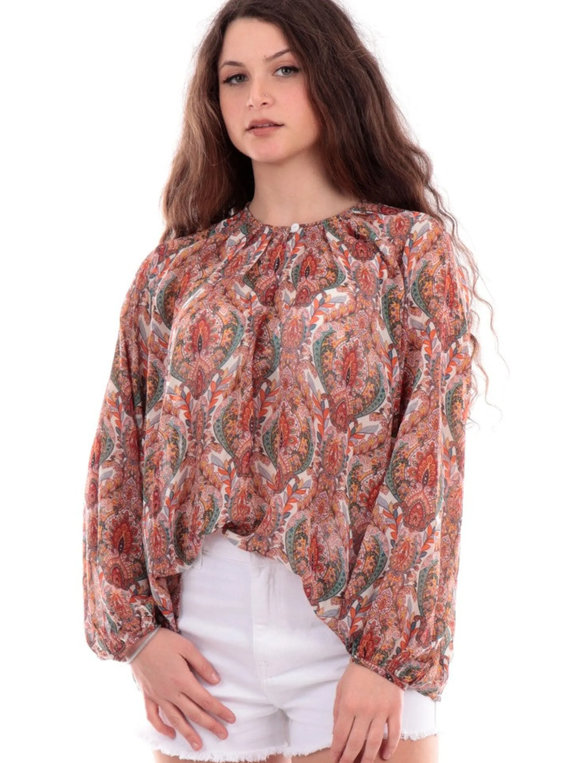 MOLLYBRACKEN Maglie*Maglia Molly Bracken rossa da donna E1653CP