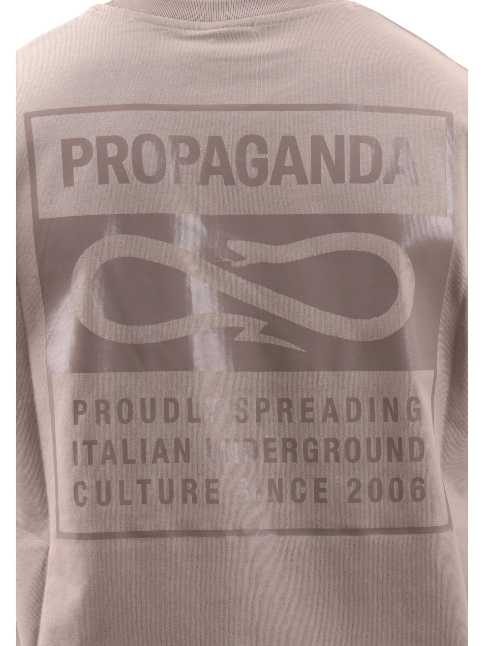 PROPAGANDA T-Shirt*Maglia beige Label Classic 25SSPRTS