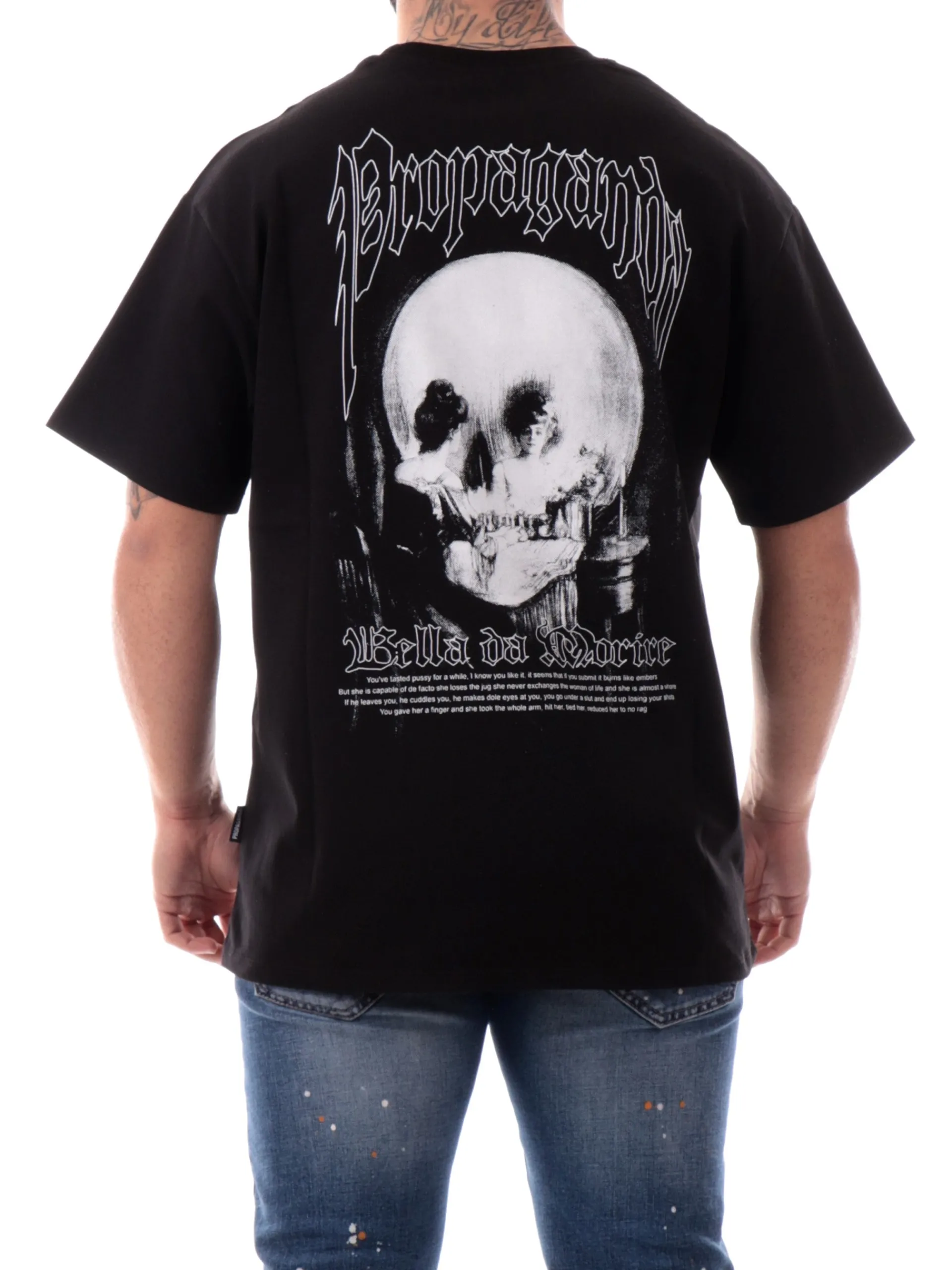 PROPAGANDA T-Shirt*Maglia nera Vanity 25SSPRTS
