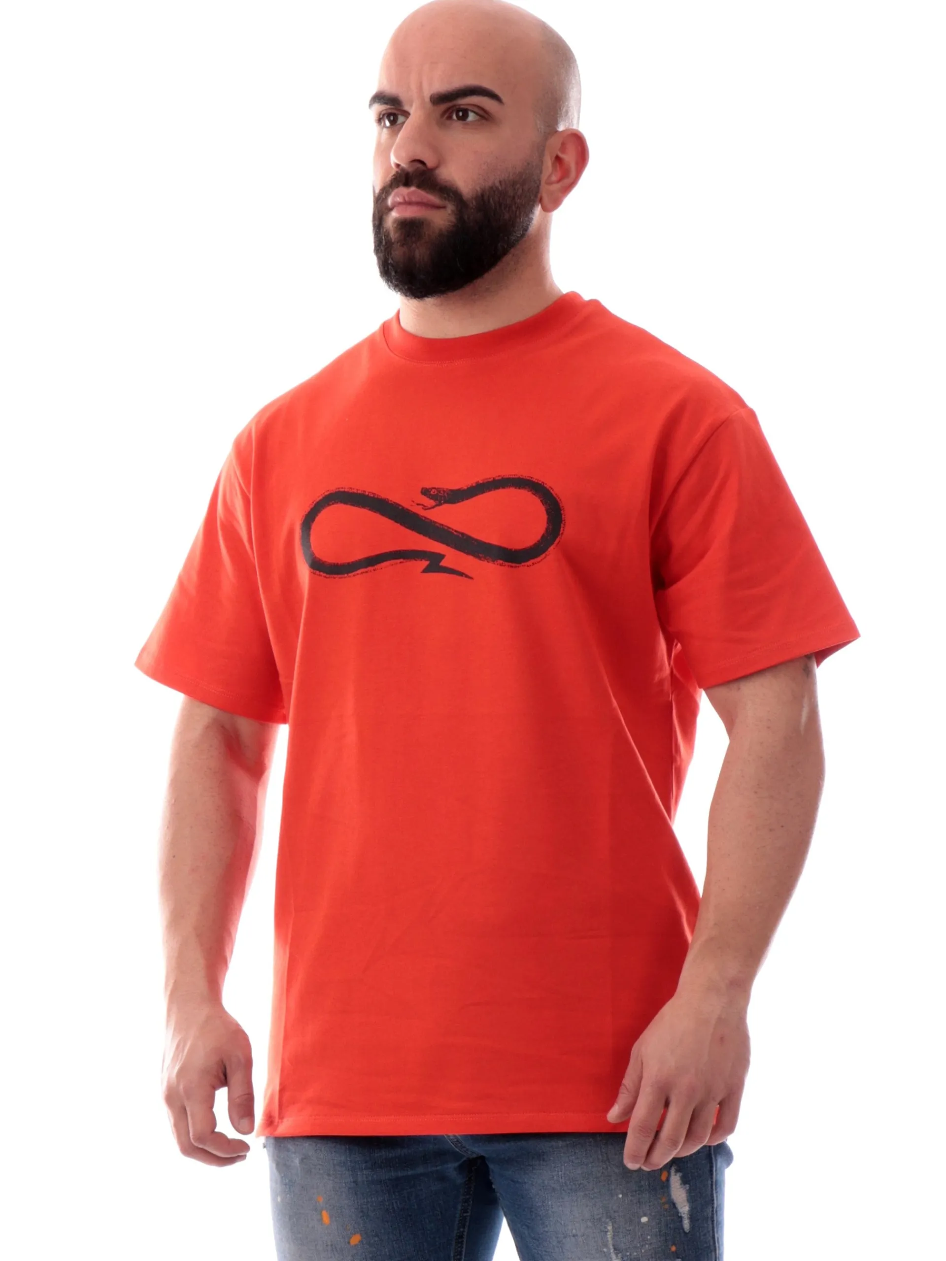 PROPAGANDA T-Shirt*Maglia rossa Logo Classic 25SSPRTS