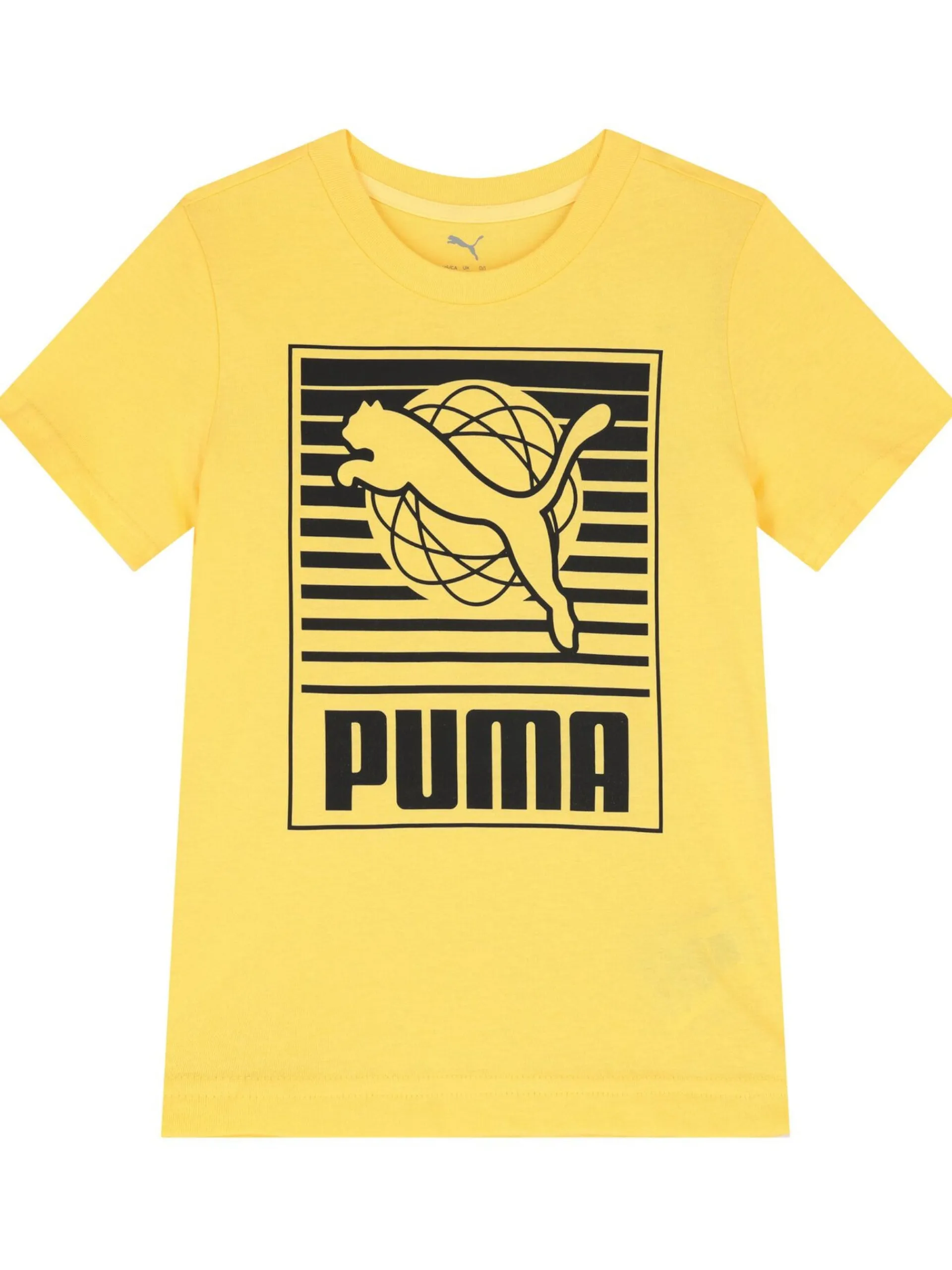 PUMA T-Shirt*Maglia gialla da bambino con maxi stampa Graphics Tee I 685803