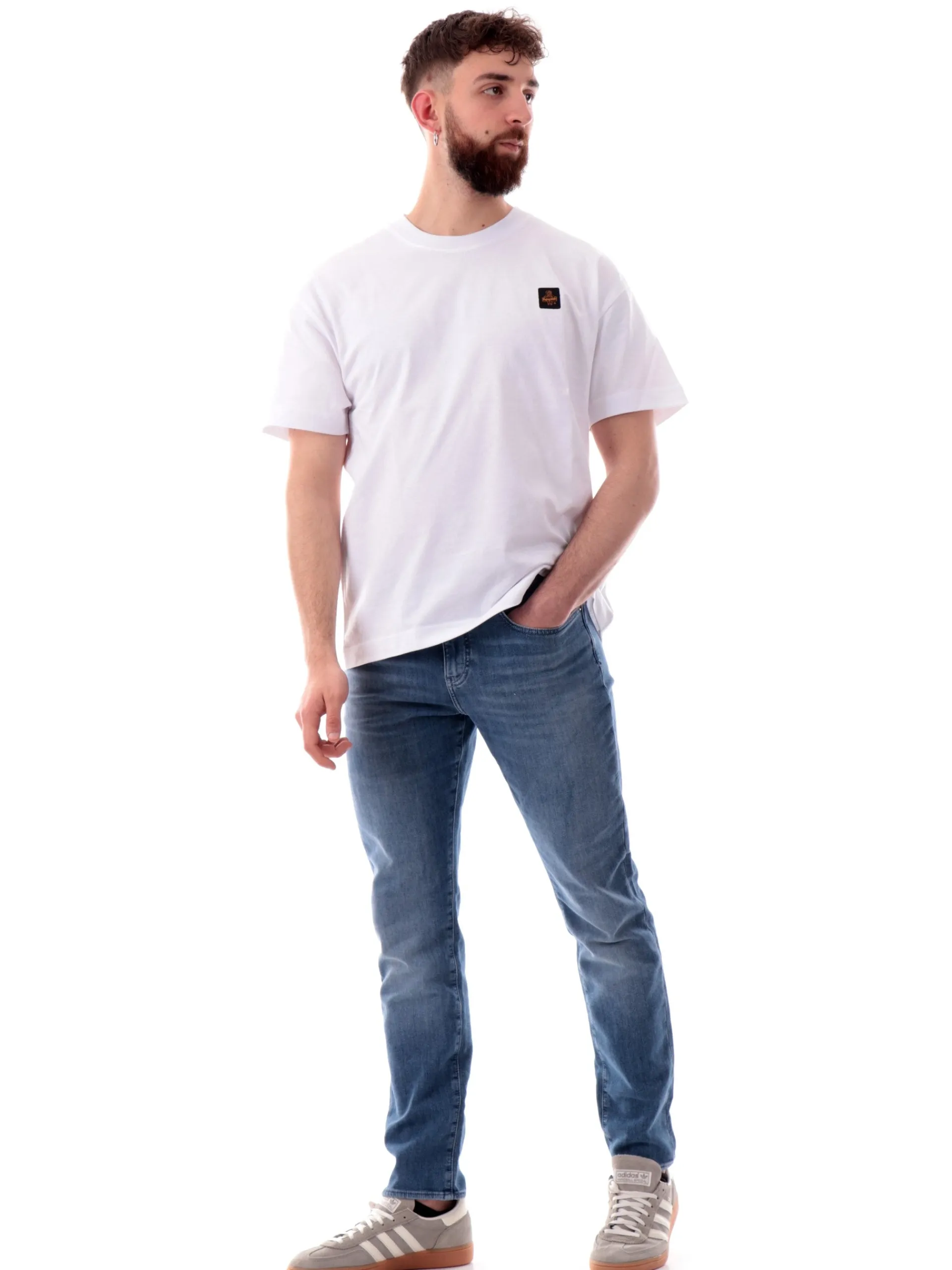 REFRIGIWEAR T-Shirt*Maglia bianca da uomo Dublin vestibilità morbida T63500