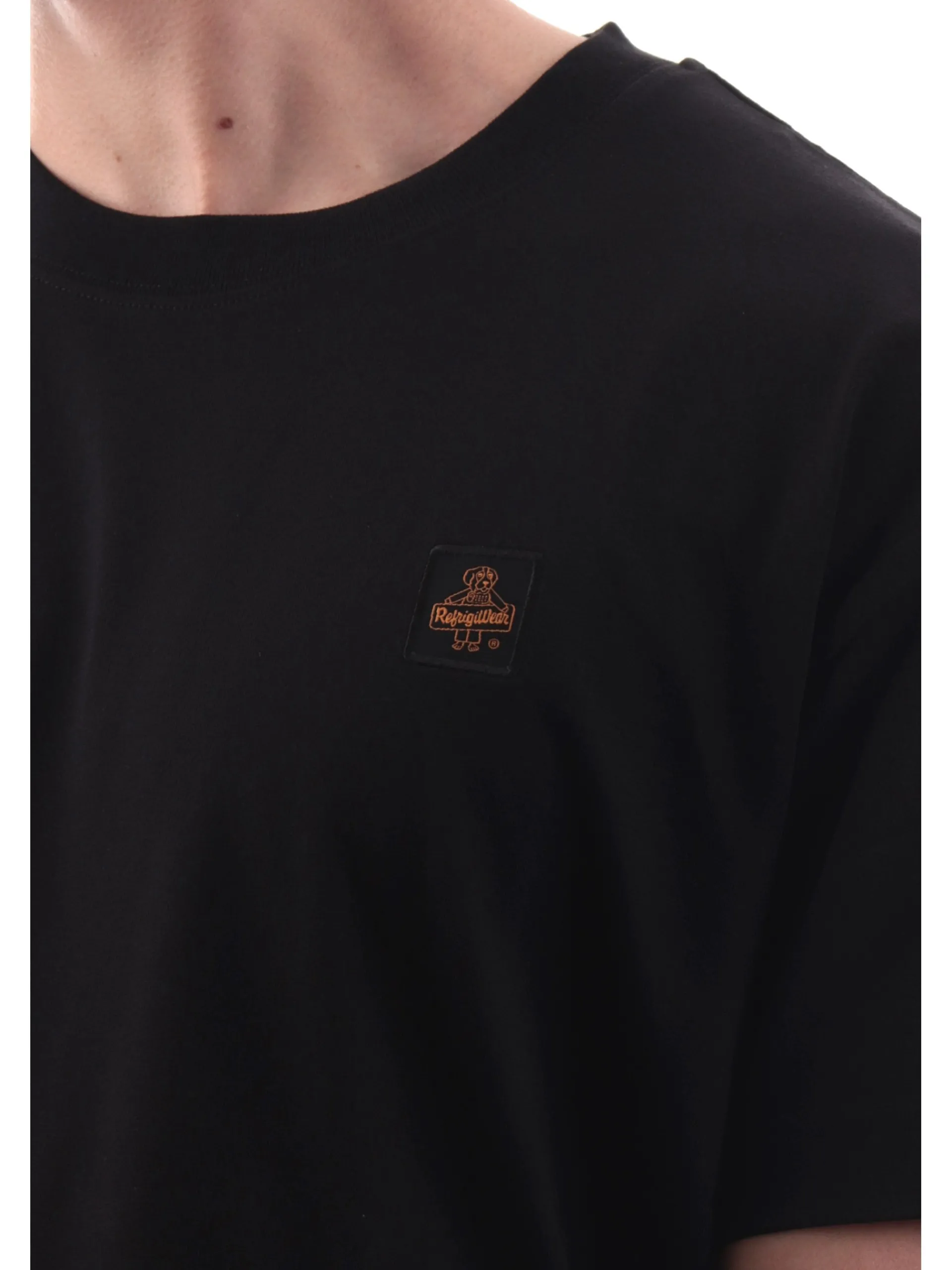 REFRIGIWEAR T-Shirt*Maglia nera da uomo Dublin vestibilità morbida T63500