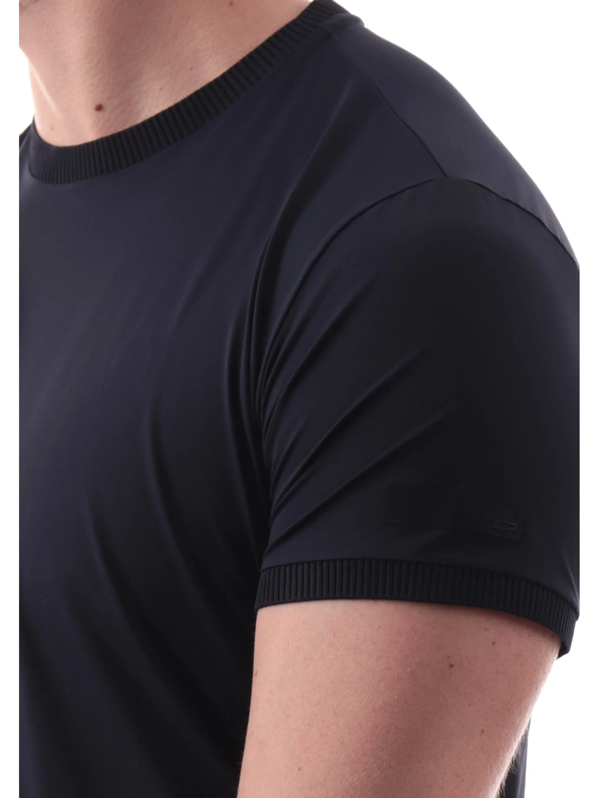 RRD Maglie*Maglia blu Oxford GDY Shirty da uomo tessuto tecnico inserti a costine 25206