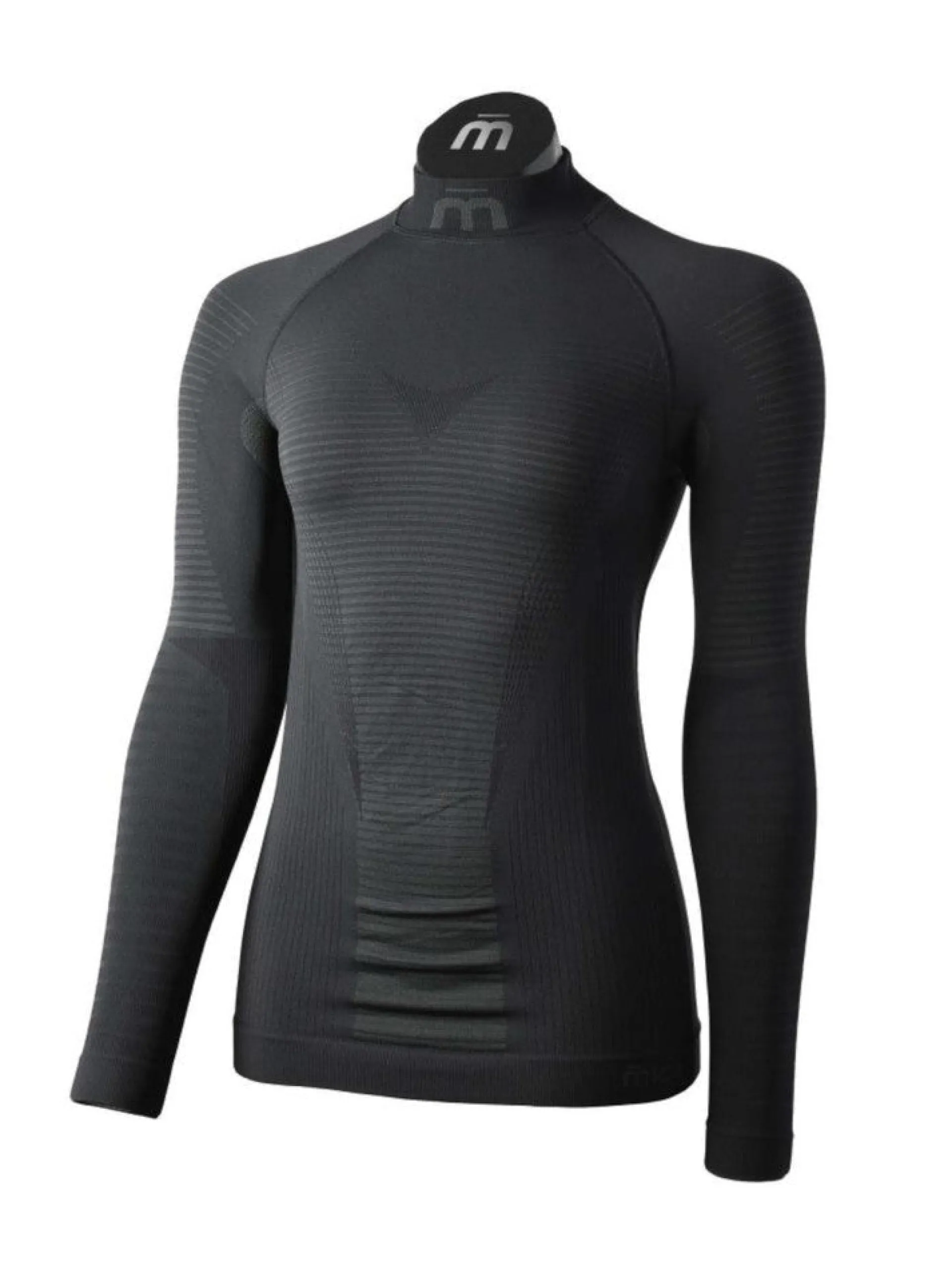 MICO Abbigliamento|Maglie*Maglia termica da sci nera da donna Warm Control IN1856