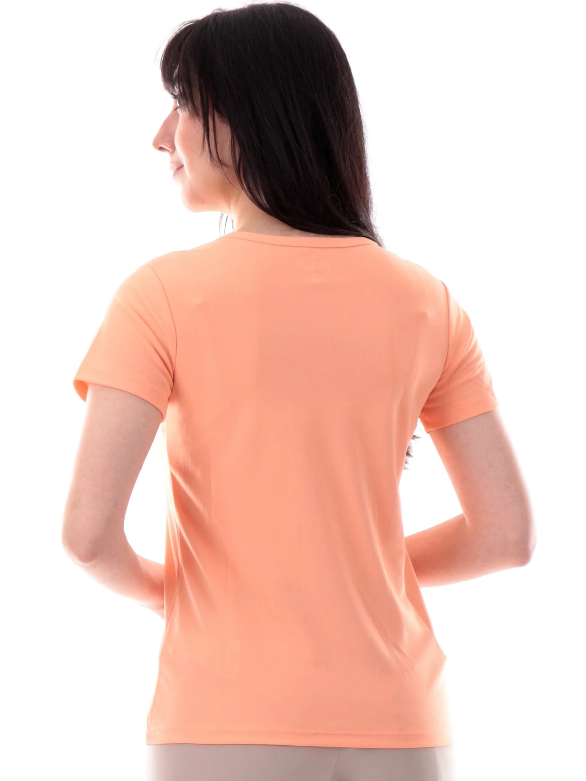 CMP T-Shirt*Maglia trekking rosa da donna con stampa 39T5676P