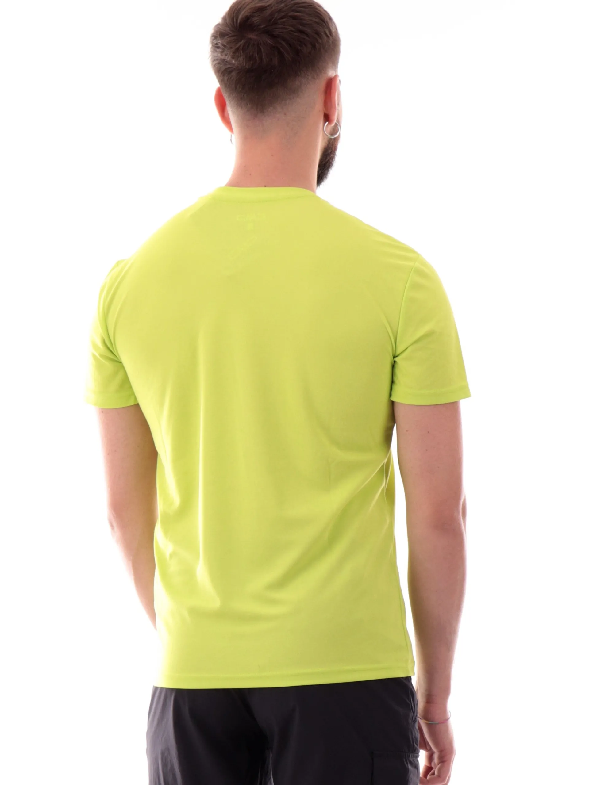 CMP T-Shirt*Maglia trekking verde lime da uomo 39T7117P