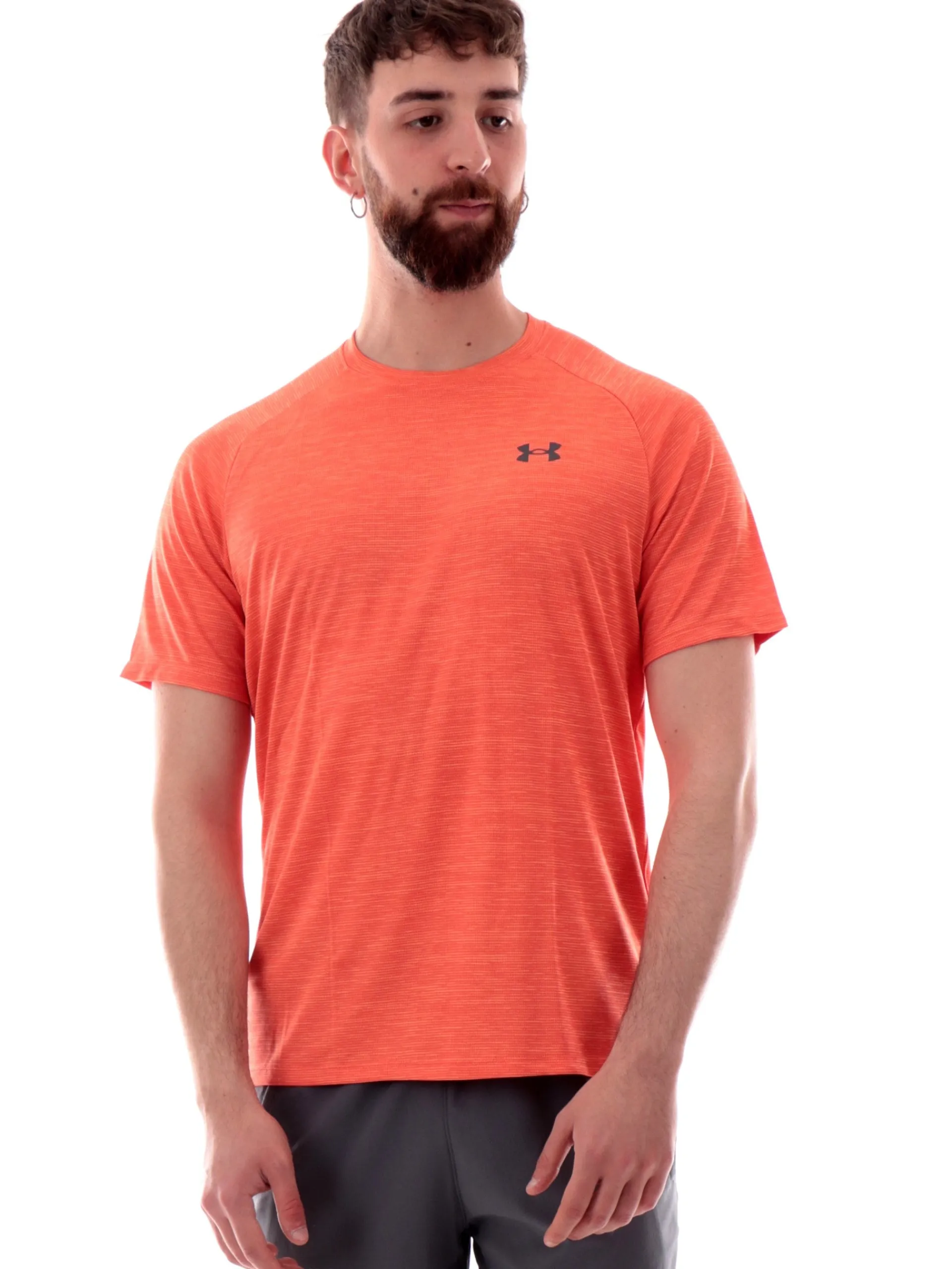 UNDER ARMOUR T-Shirt*Maglia arancione da uomo Tech Textured 13827960