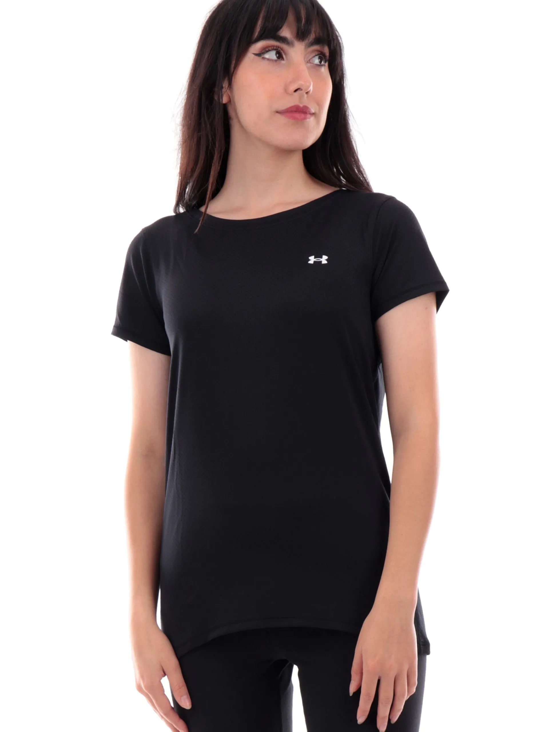 UNDER ARMOUR T-Shirt*Maglia nera da donna traspirante Tech Mesh 13289640