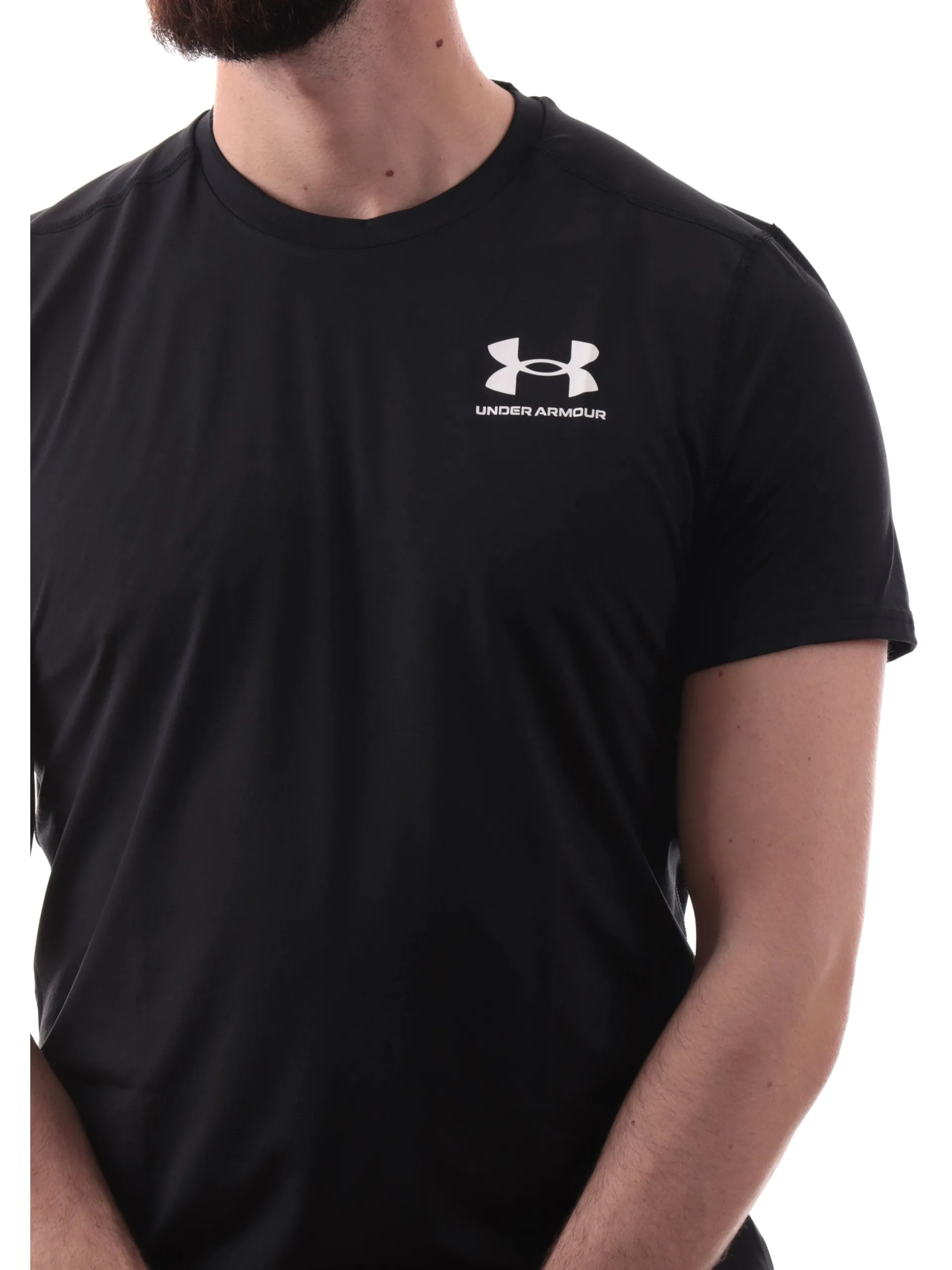 UNDER ARMOUR T-Shirt*Maglia tecnica nera da uomo Heatgear Fitted 60009390
