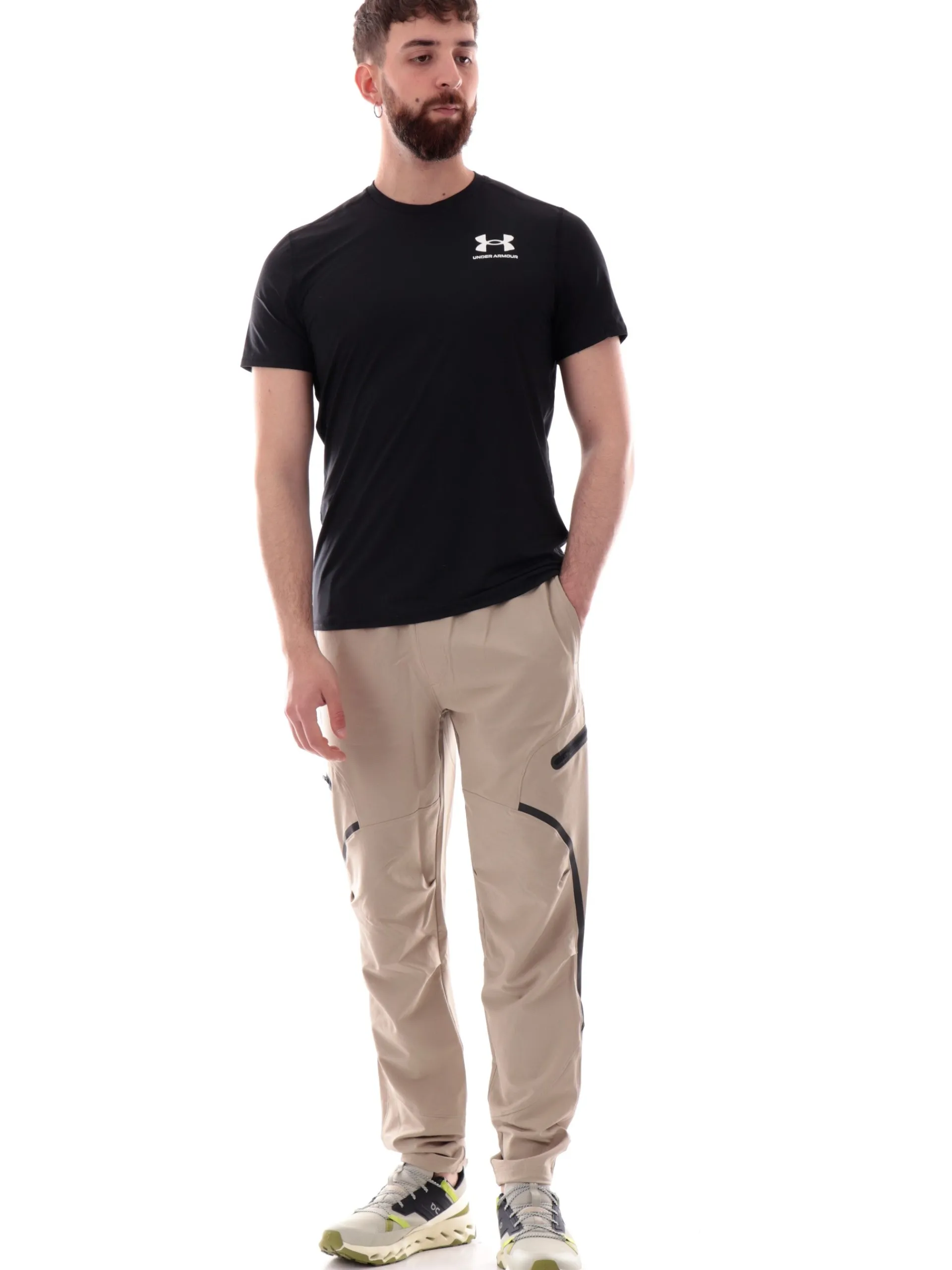 UNDER ARMOUR T-Shirt*Maglia tecnica nera da uomo Heatgear Fitted 60009390