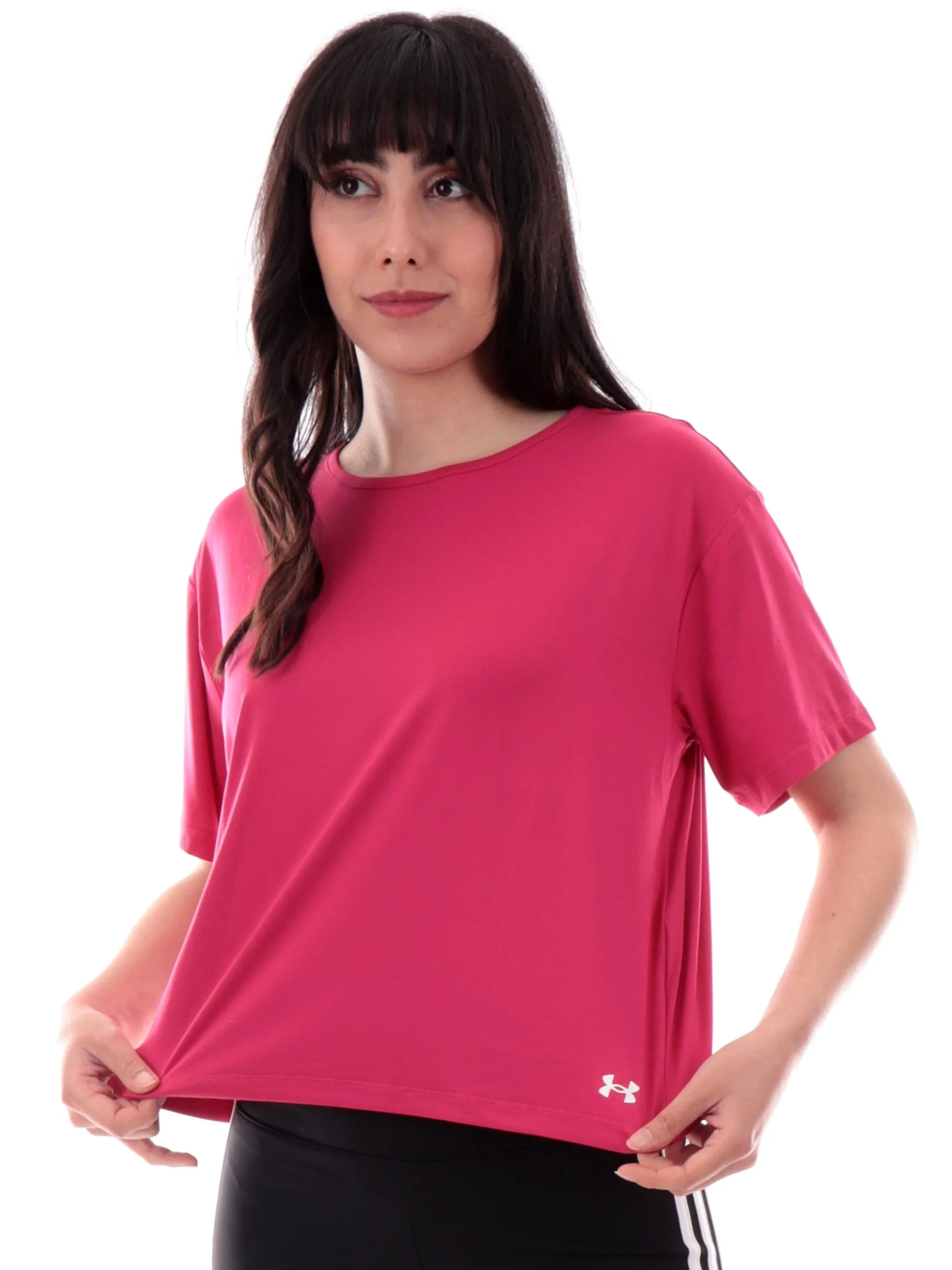 UNDER ARMOUR T-Shirt*Maglia tecnica fucsia da donna Motion SS vestibilità morbida 13791780