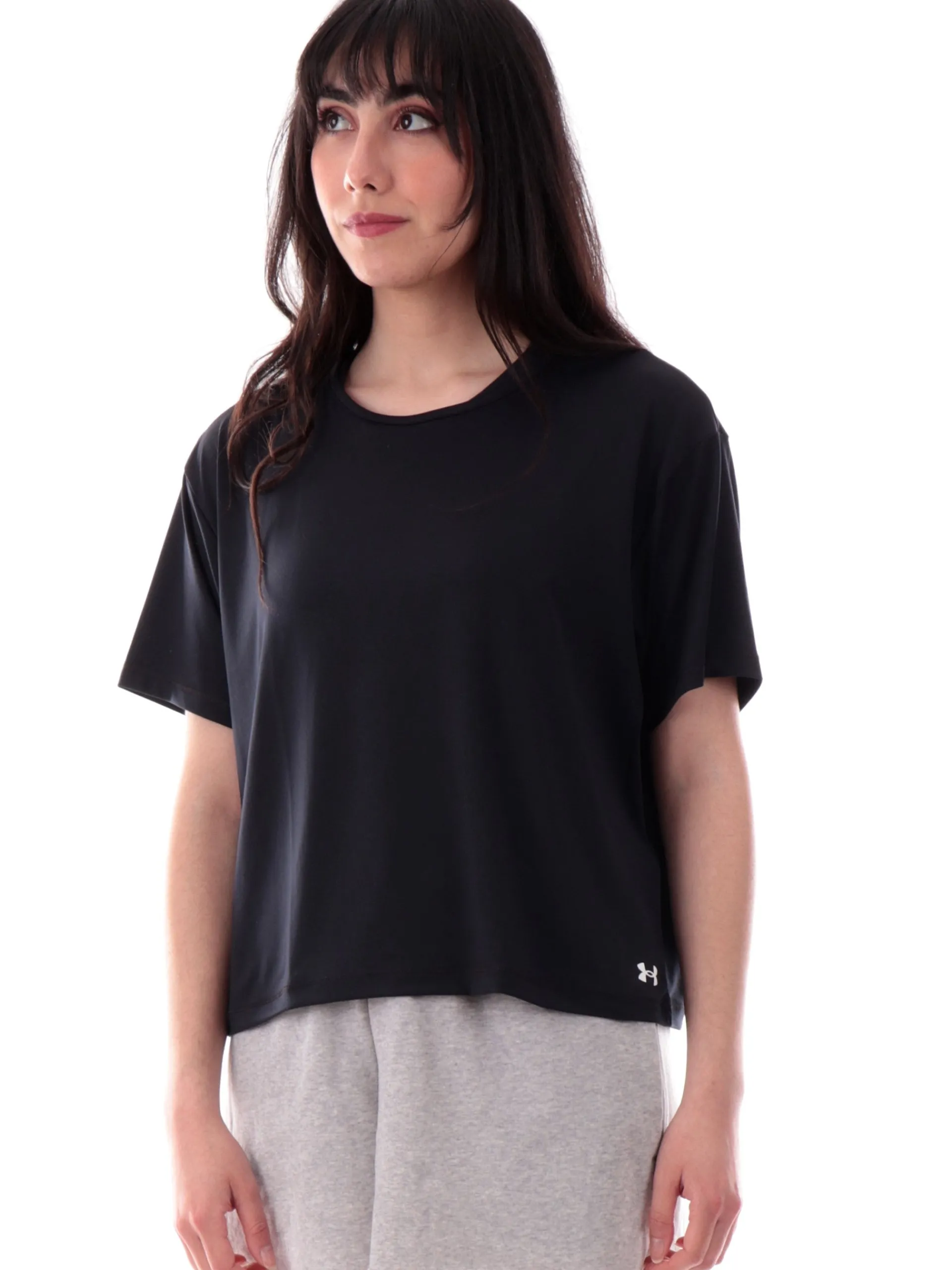 UNDER ARMOUR T-Shirt*Maglia tecnica nera da donna Motion SS vestibilità morbida 13791780