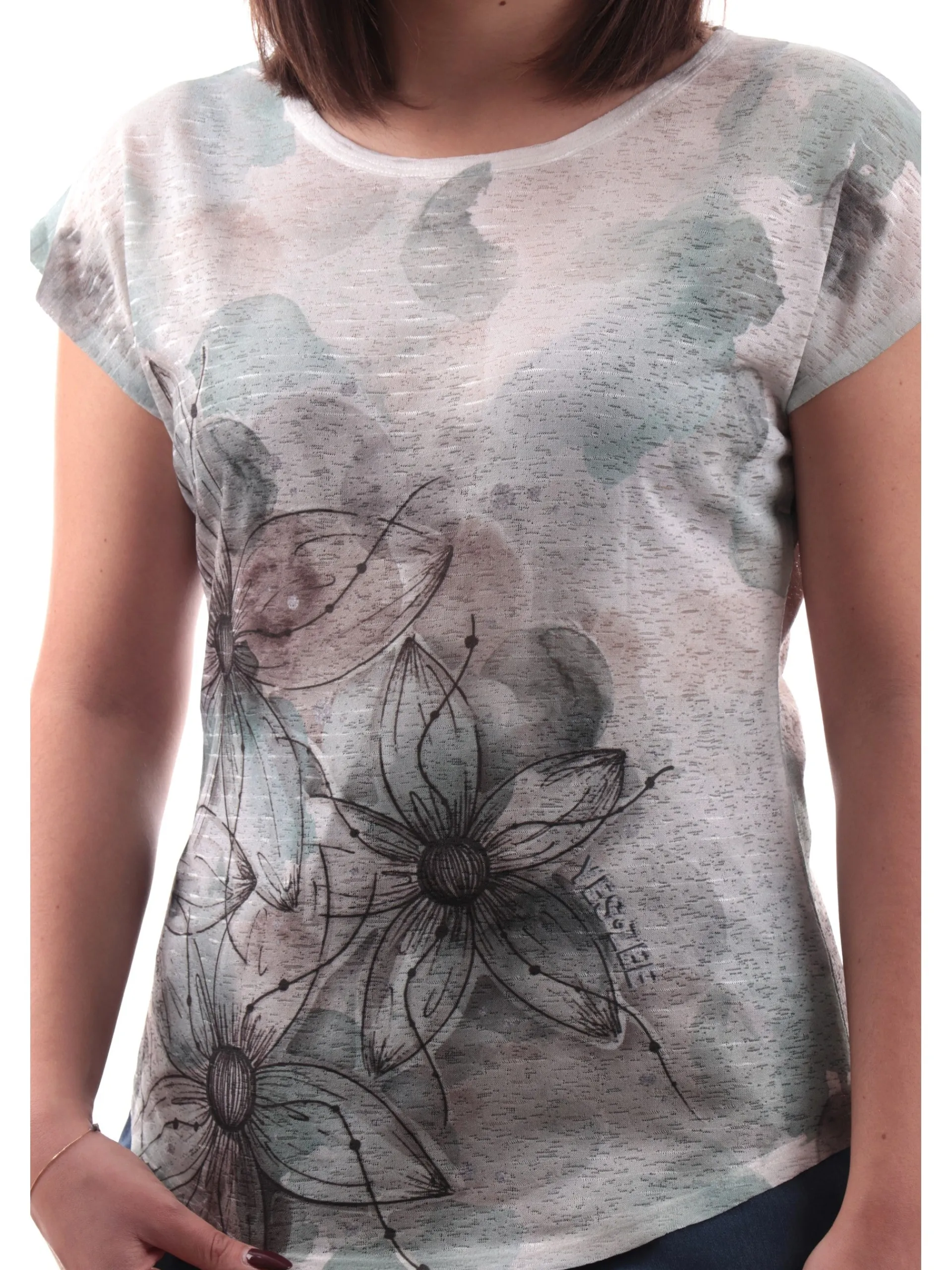 YES ZEE T-Shirt*Maglia verde da donna T243Y302