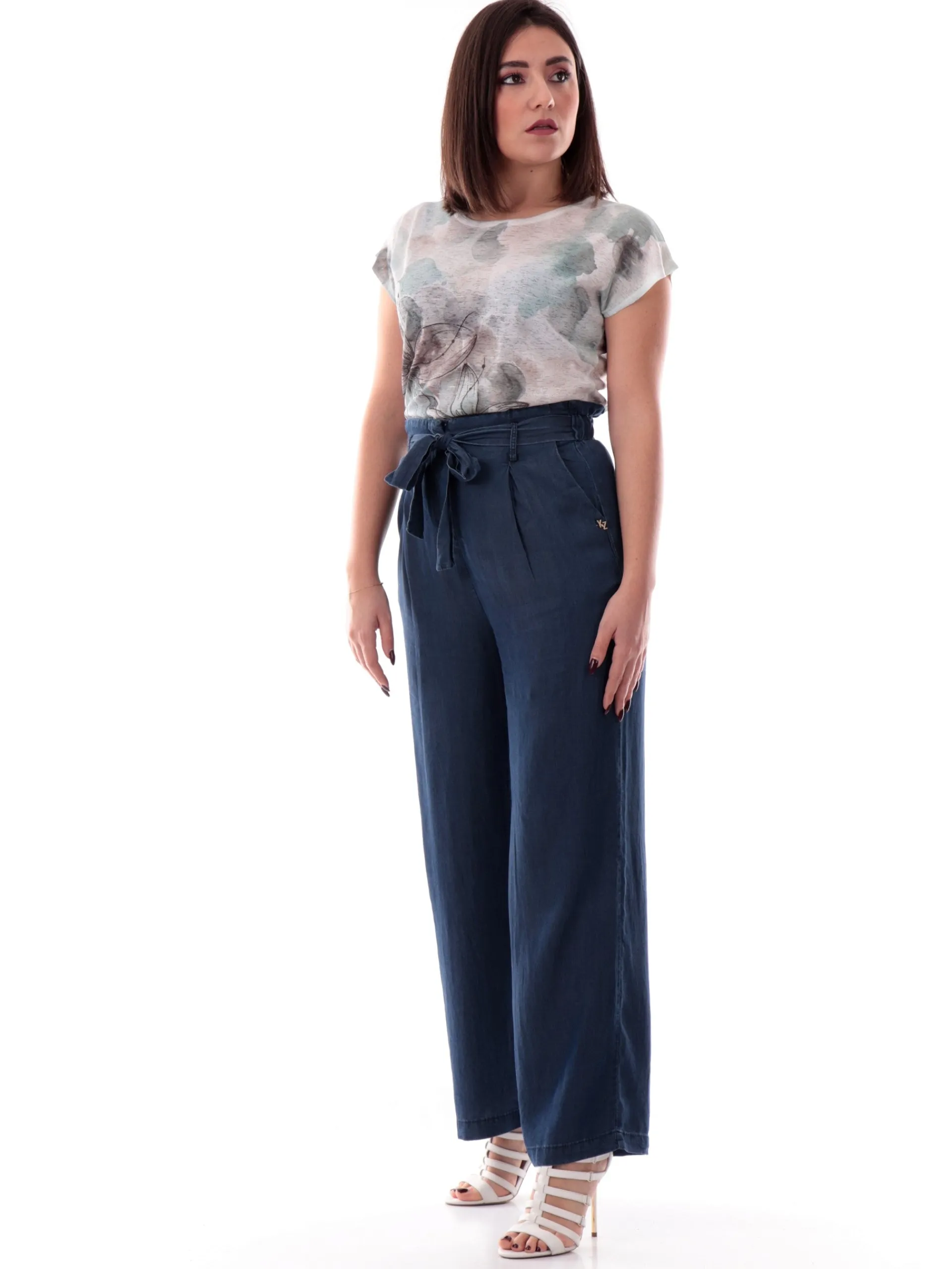 YES ZEE T-Shirt*Maglia verde da donna T243Y302