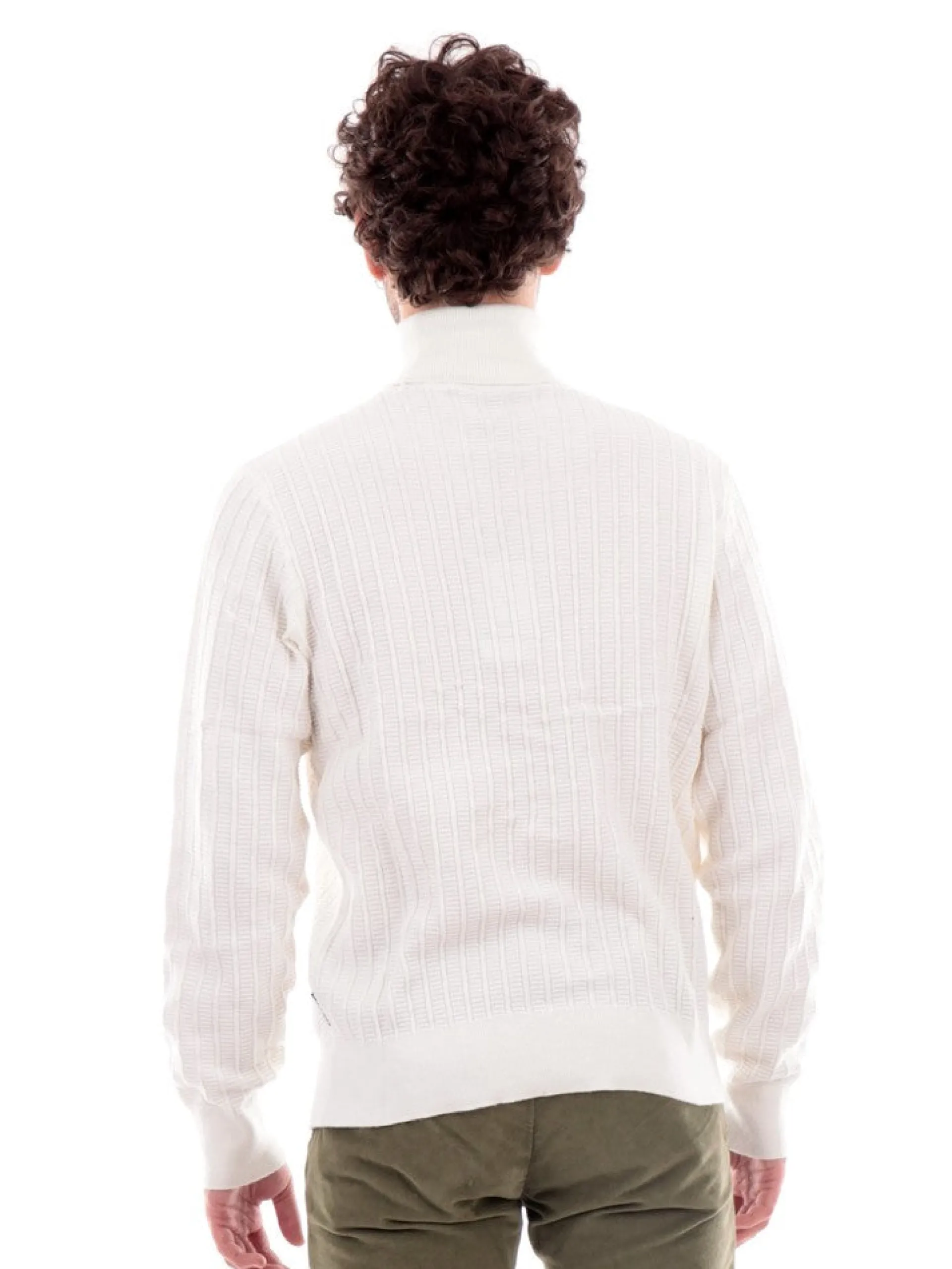 ARMANI EXCHANGE Maglie*Maglione AX bianco da Uomo 6RZM2JZM3FZ