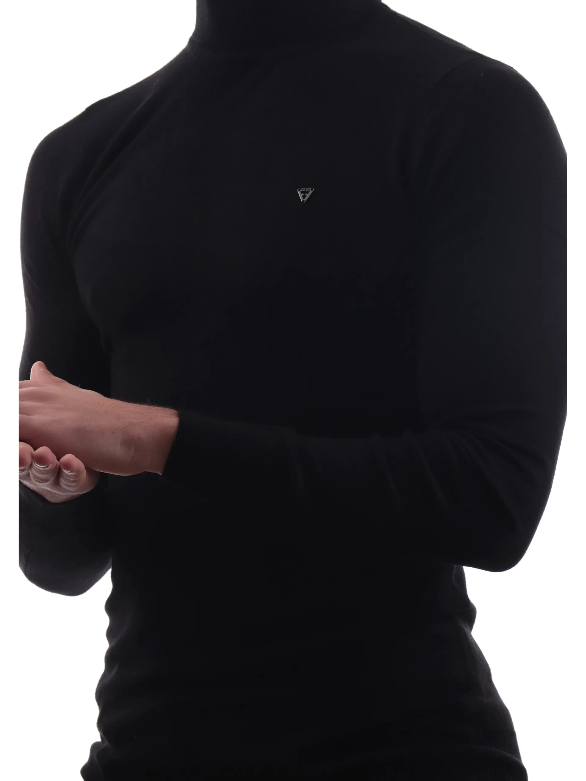FIFTY FOUR Maglie*Maglione nero da uomo KIWISPB84