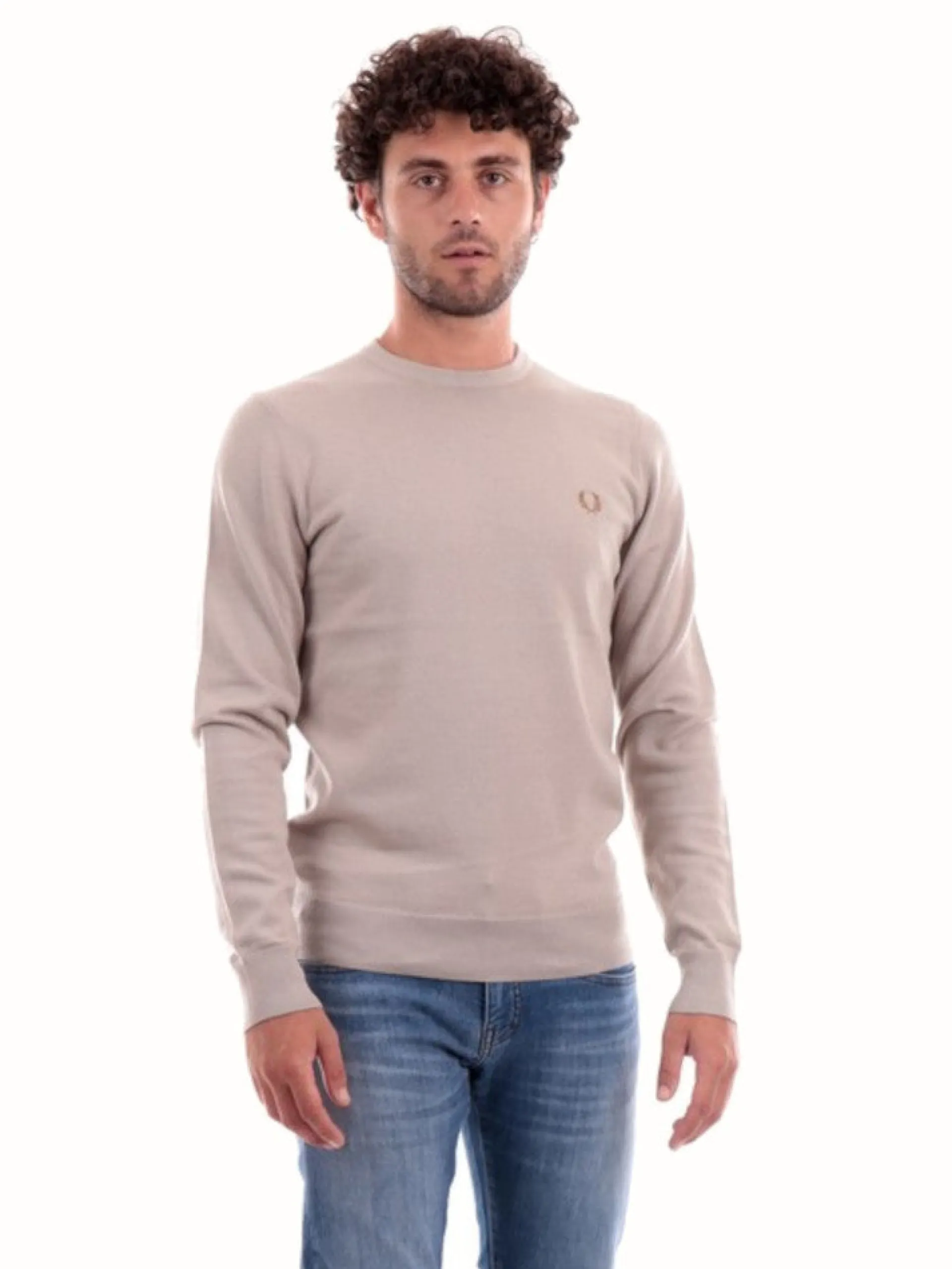 FRED PERRY Maglie*Maglione beige da uomo K9601