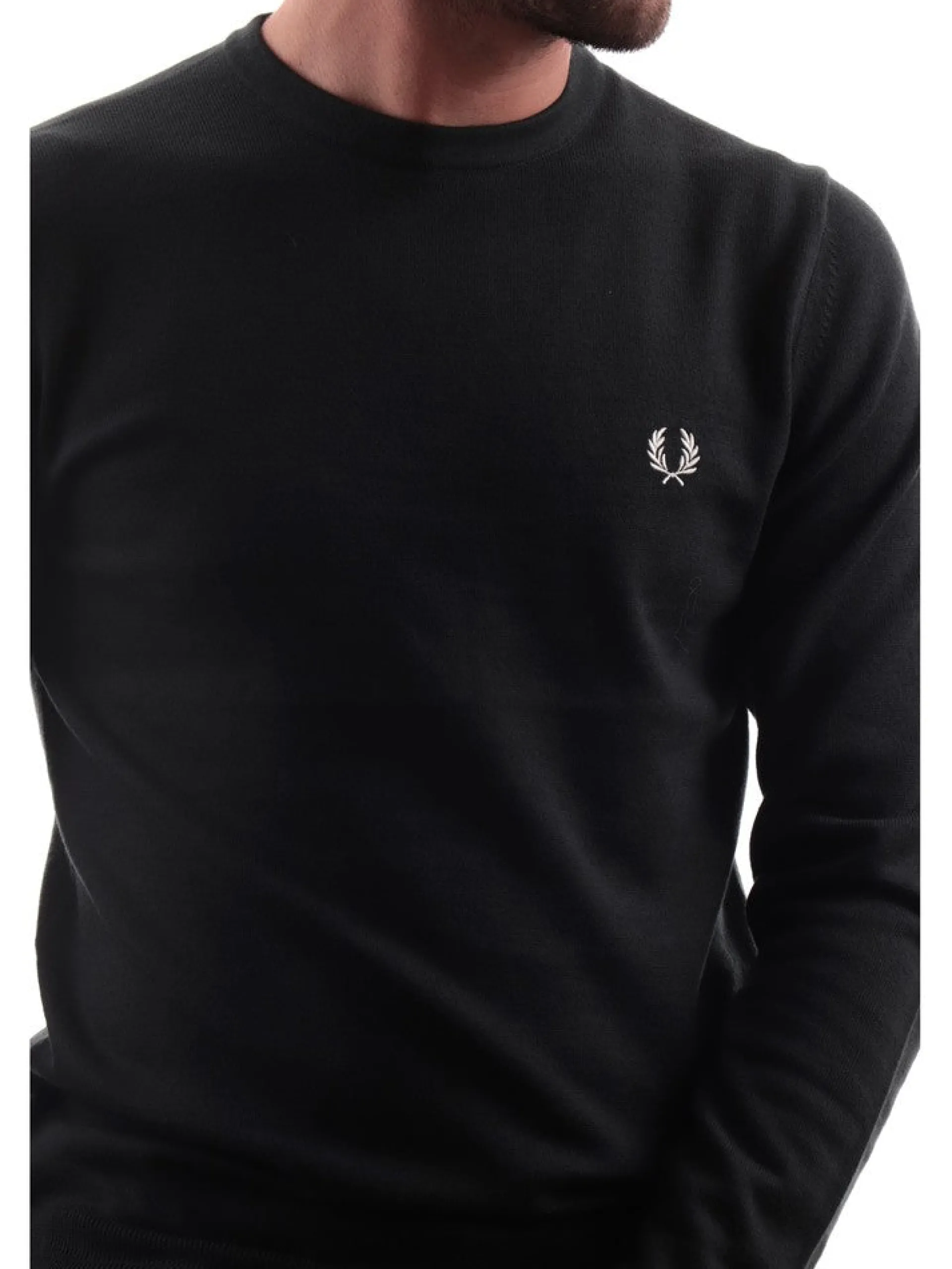 FRED PERRY Maglie*Maglione verde da uomo K9601