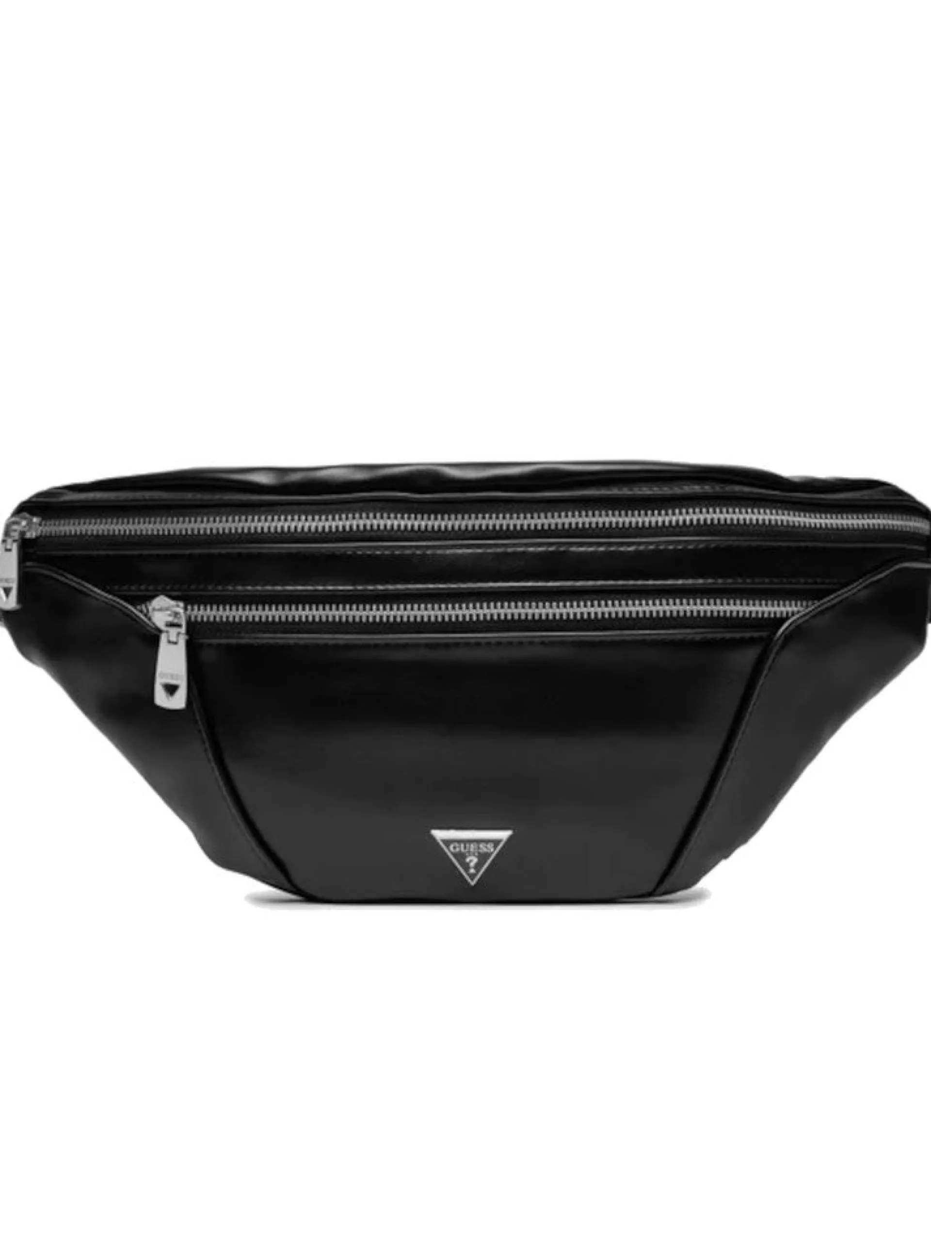 GUESS Borse*Marsupio nero da uomo Medium Bum HMMECAP4288