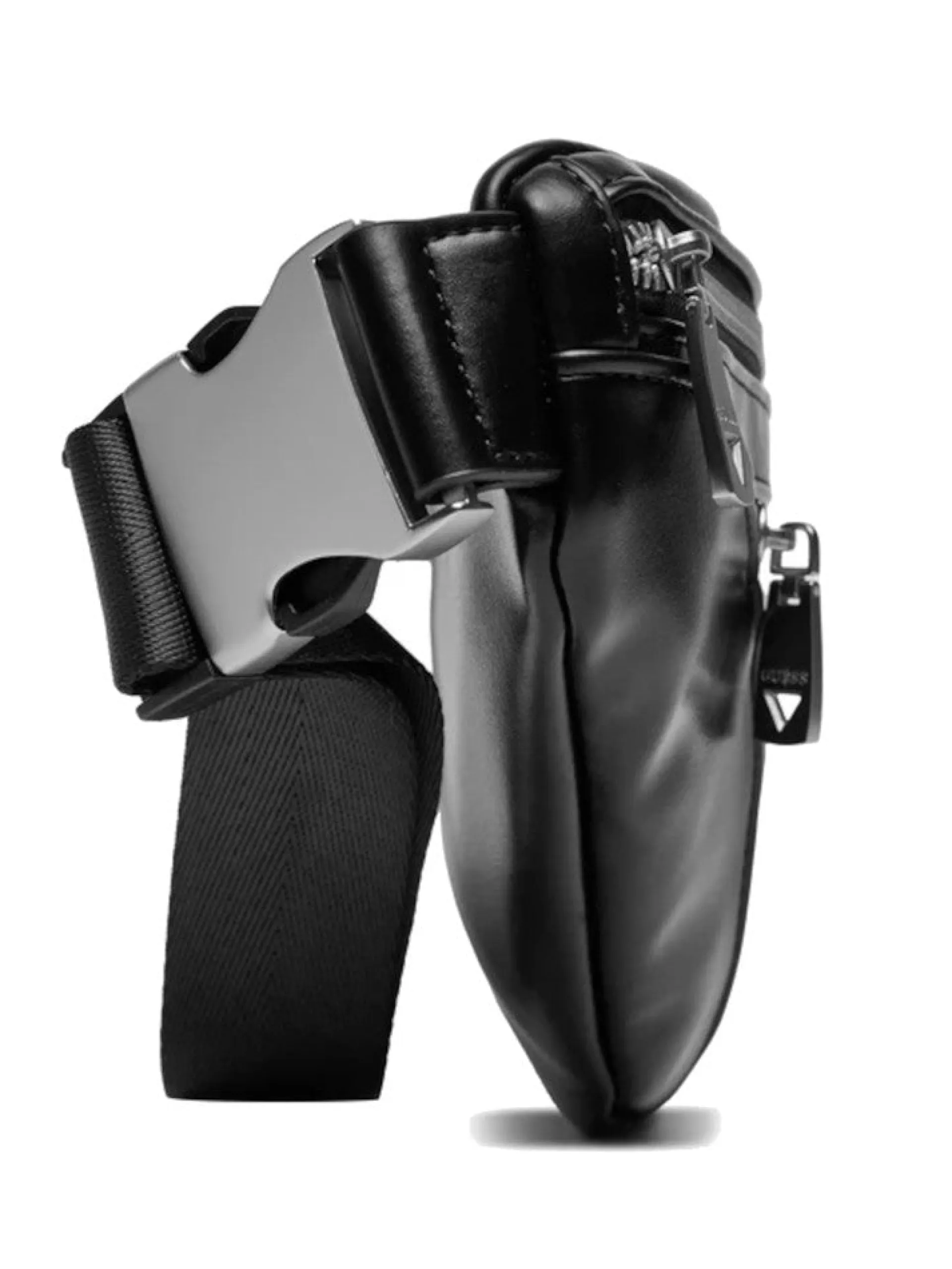 GUESS Borse*Marsupio nero da uomo Medium Bum HMMECAP4288