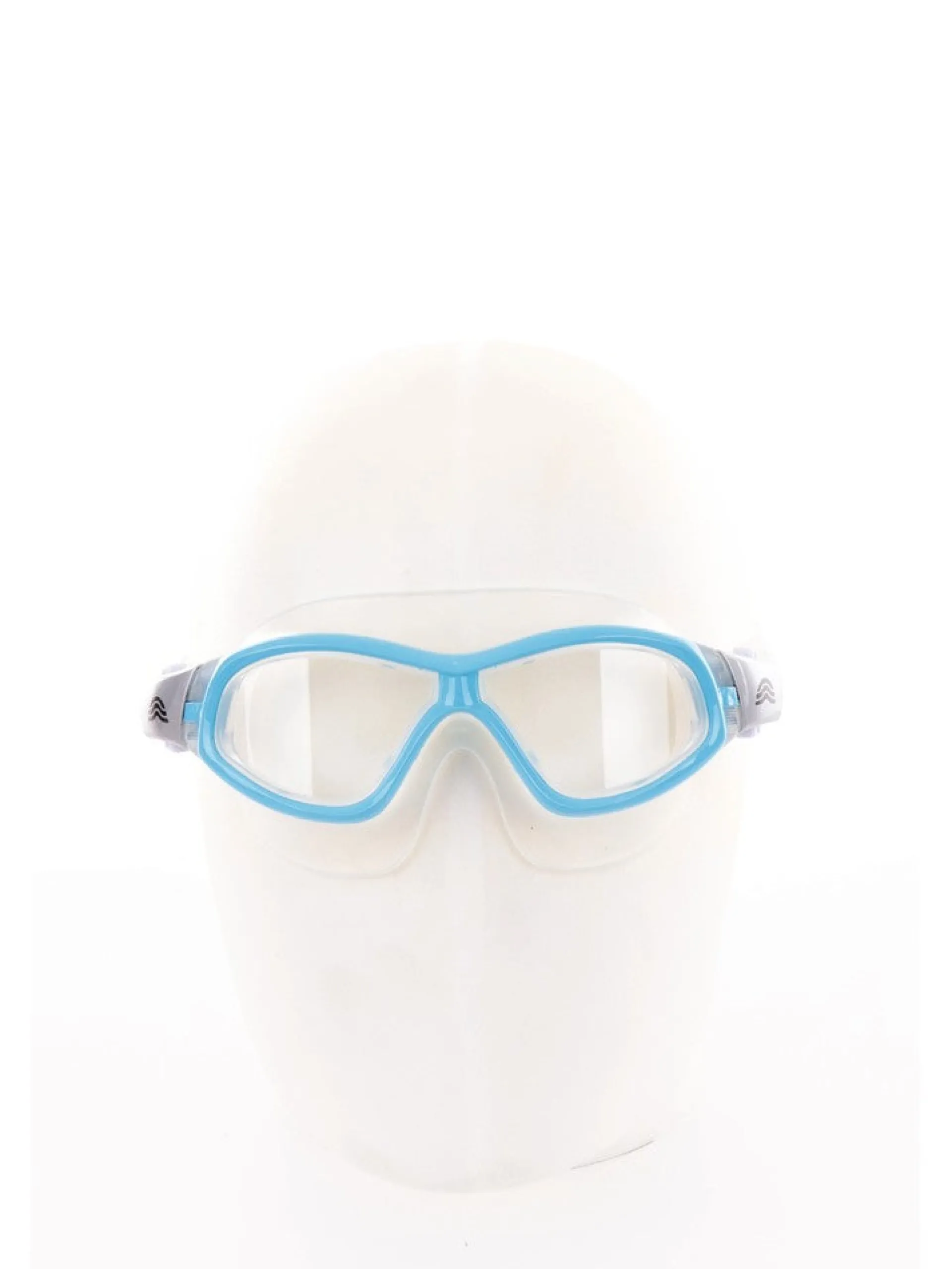 AQUARAPID Occhialini*Maschera piscina azzurra da adulto MASKY