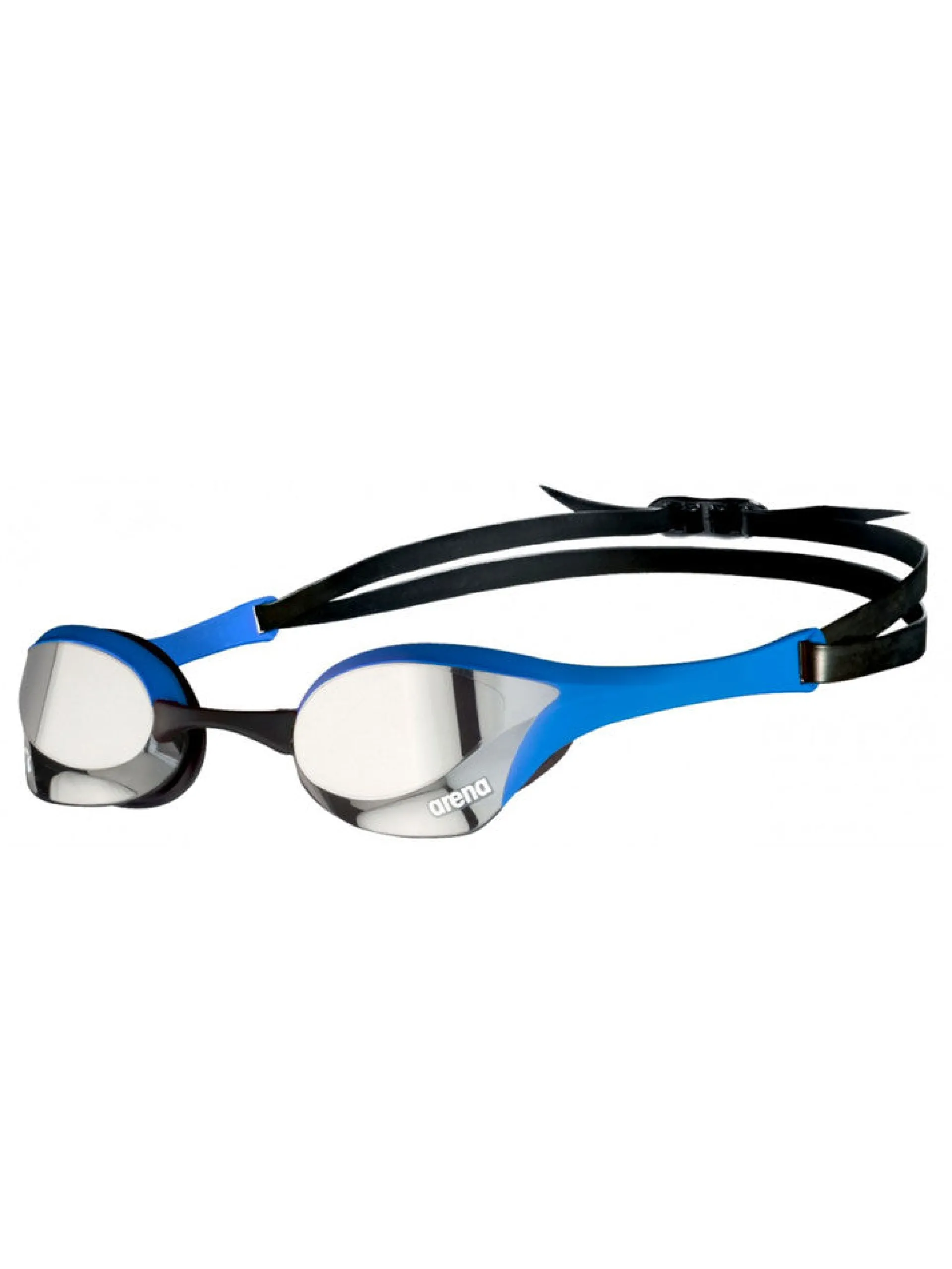 ARENA Occhialini*Occhialini nuoto blu con anti-appannamento Cobra Ultra Swipe Mr Silver 002507