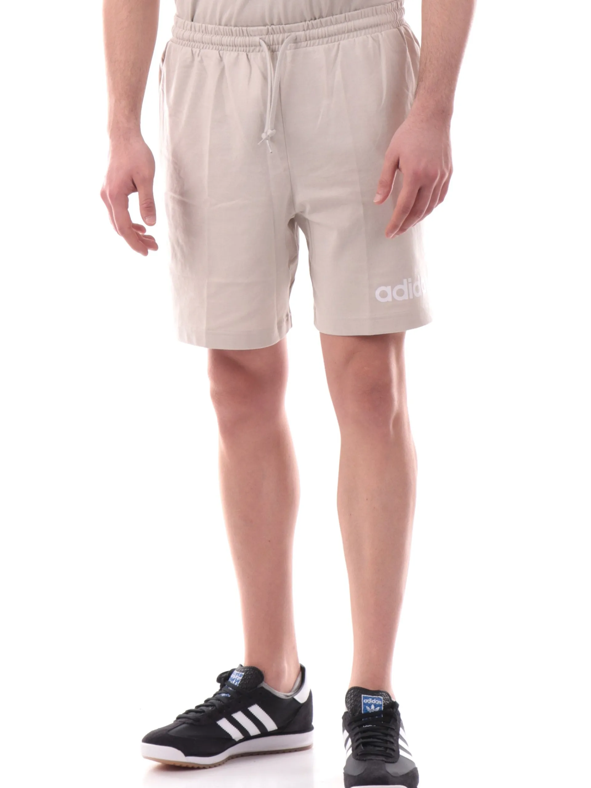 ADIDAS EQUIPMENT Bermuda*Pantaloncini Adidas beige da uomo logo Adidas bianco JC9346