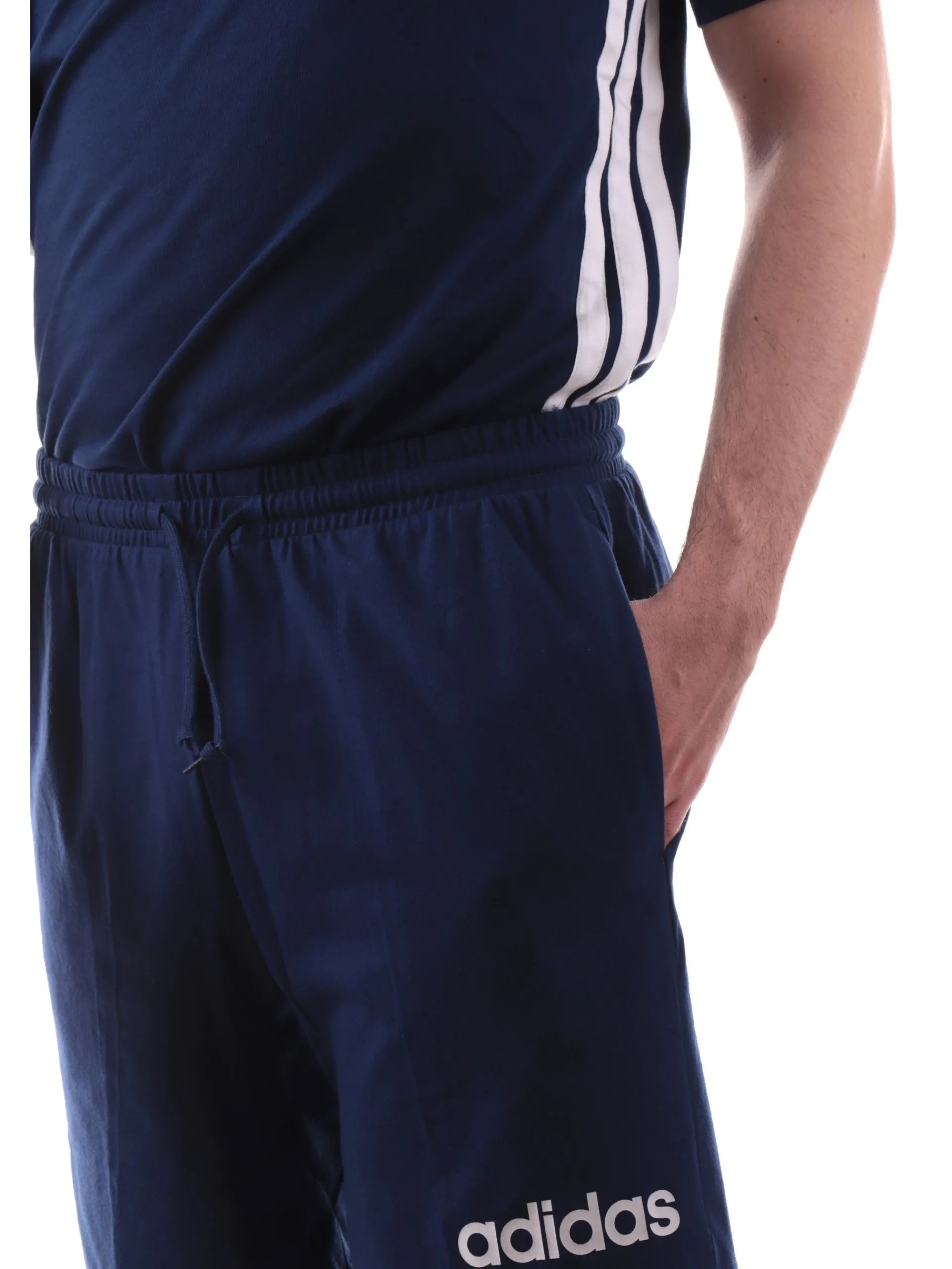 ADIDAS EQUIPMENT Bermuda*Pantaloncini Adidas blu da uomo logo Adidas bianco JE9013