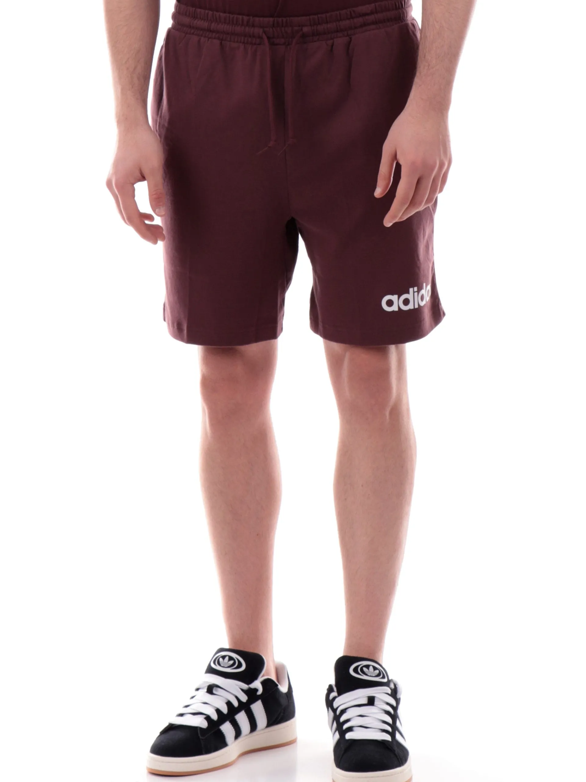 ADIDAS EQUIPMENT Bermuda*Pantaloncini Adidas bordeaux da uomo logo Adidas bianco JE9015