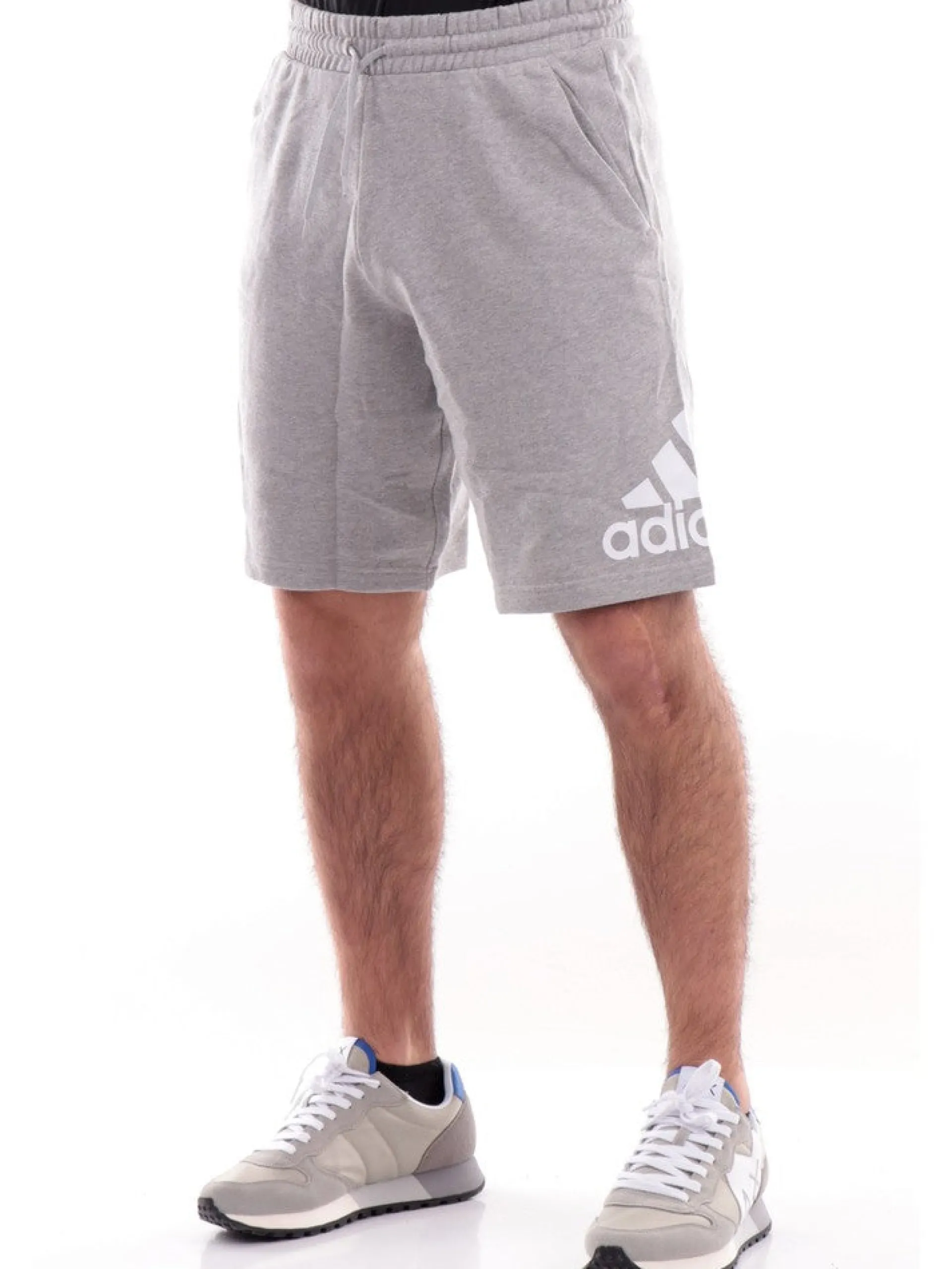 ADIDAS EQUIPMENT Bermuda*Pantaloncini Adidas grigi da uomo con logo IC94