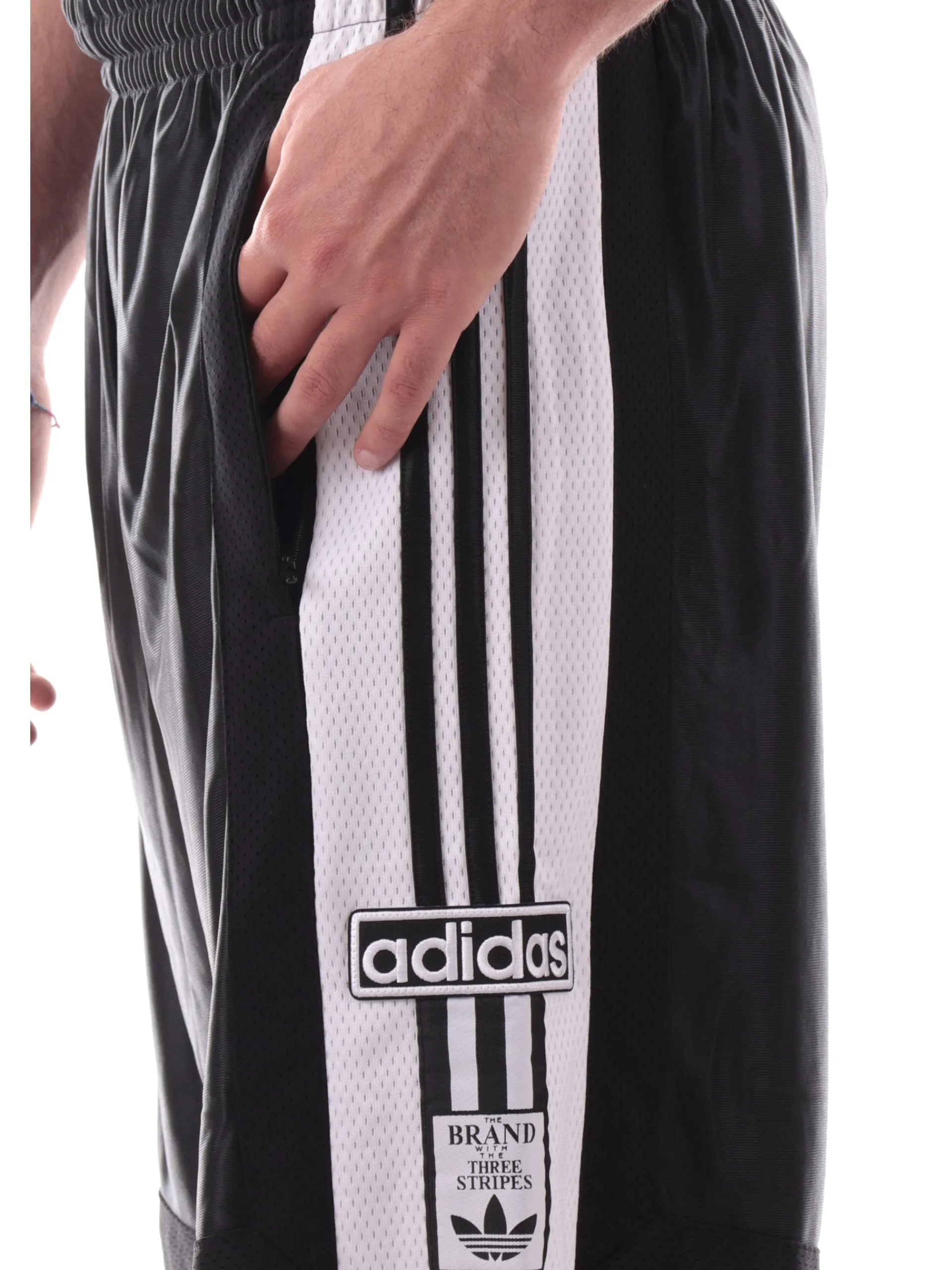ADIDAS ORIGINALS Bermuda*Pantaloncini Adidas neri da uomo Adibreak 3Stripes JM6689
