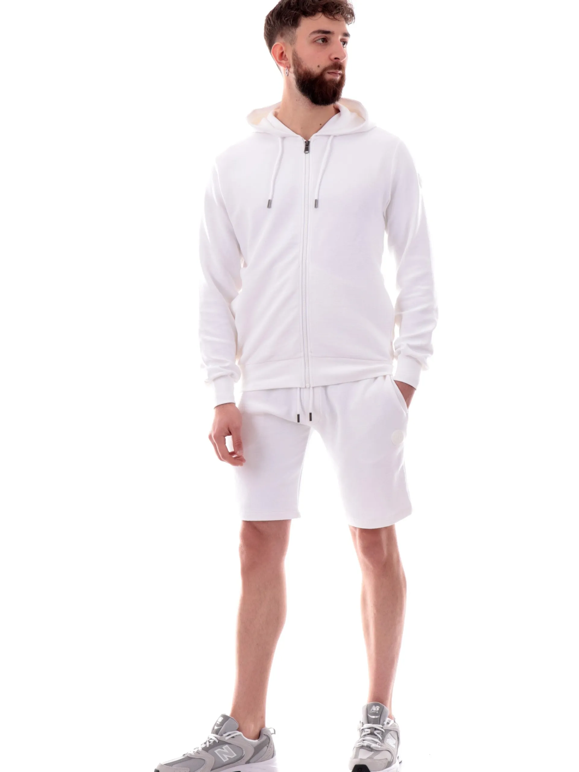 COLMAR Bermuda*Pantaloncini bianchi da uomo patch gommato 6156R1XL