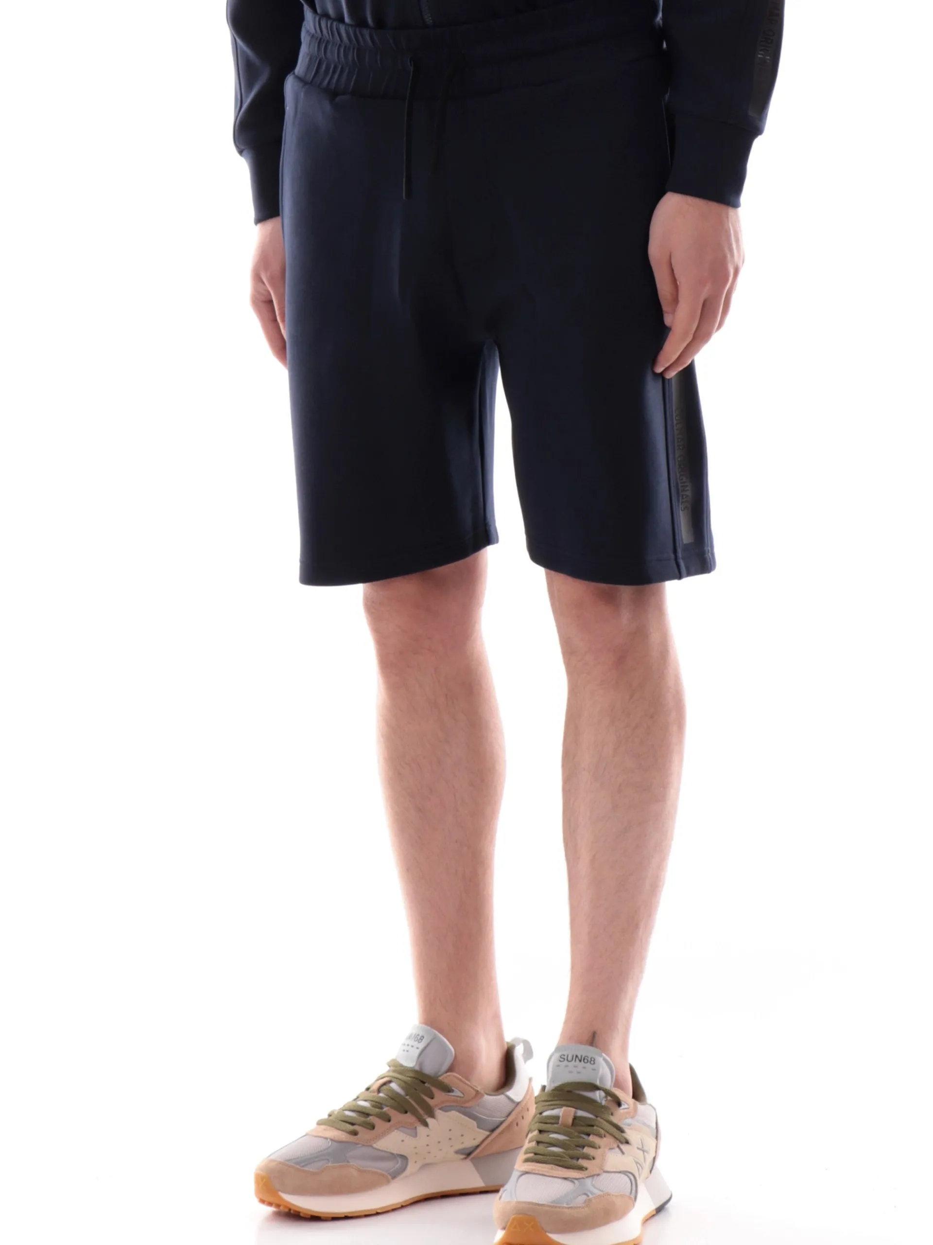 COLMAR Bermuda*Pantaloncini blu da uomo logo stampato 61913YV