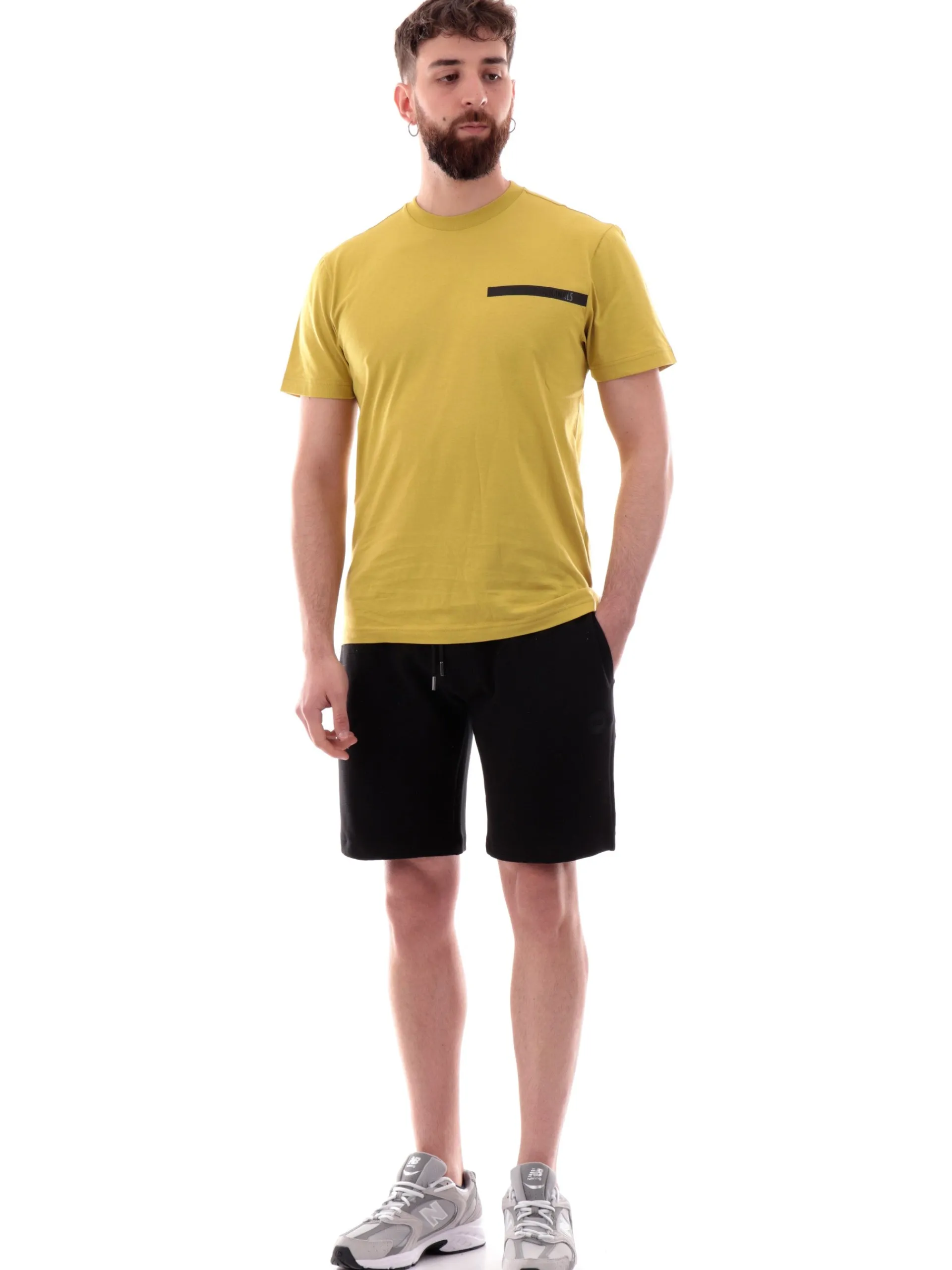 COLMAR Bermuda*Pantaloncini neri da uomo patch gommato 6156R1XL
