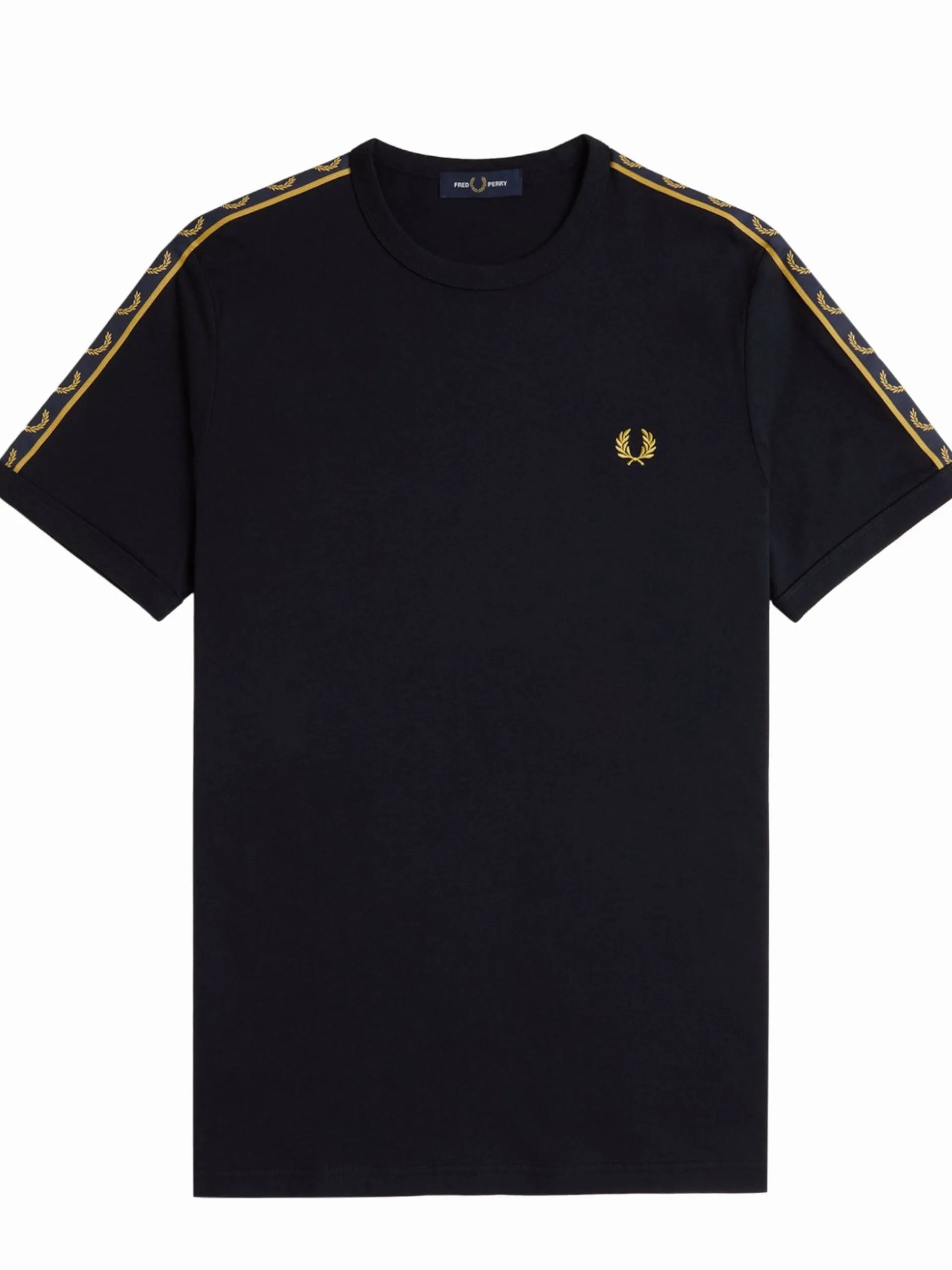 FRED PERRY Bermuda*Pantaloncini blu da uomo con logo ricamato Sweat S8505
