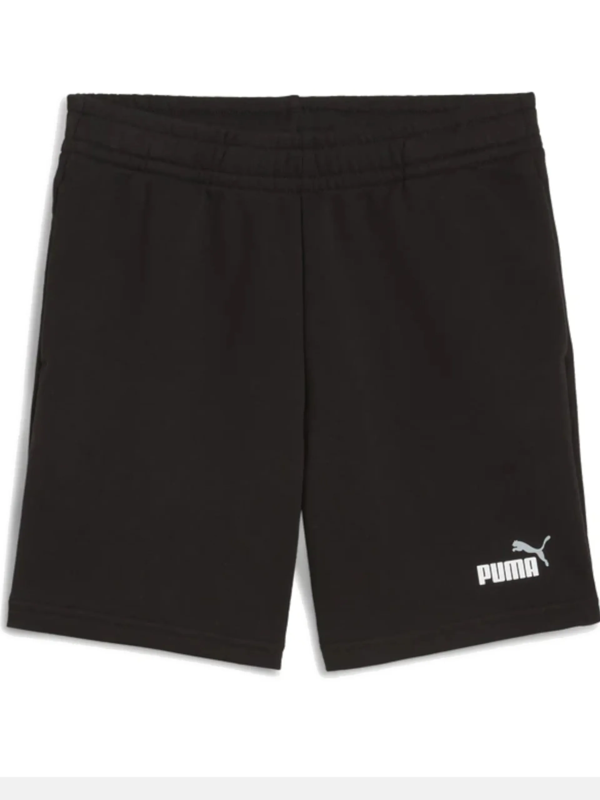 PUMA Bermuda*Pantaloncini neri da bambino logo ricamato 685826
