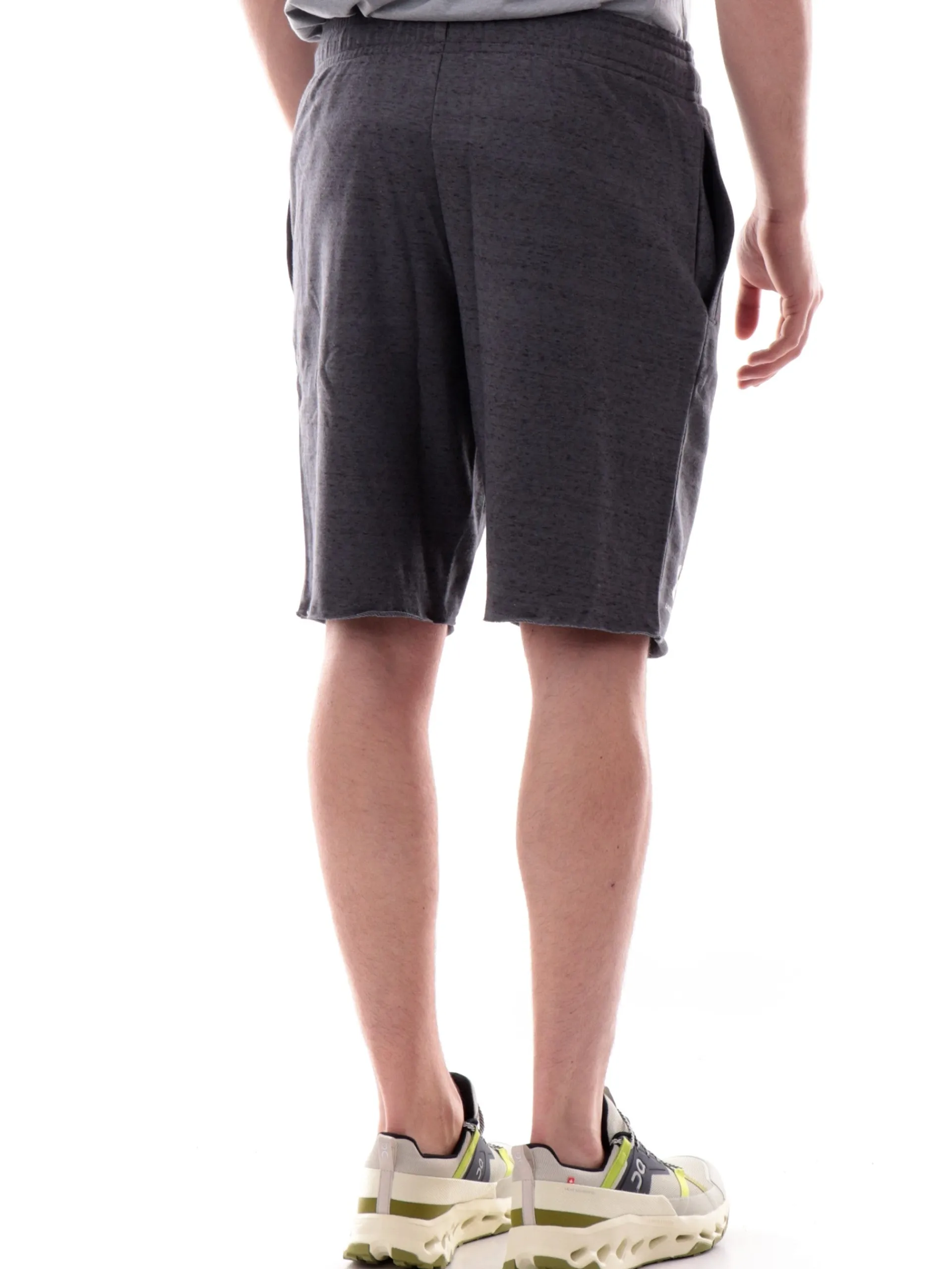 UNDER ARMOUR Bermuda*Pantaloncini grigi da uomo Rival Terry con logo bianco 13616310