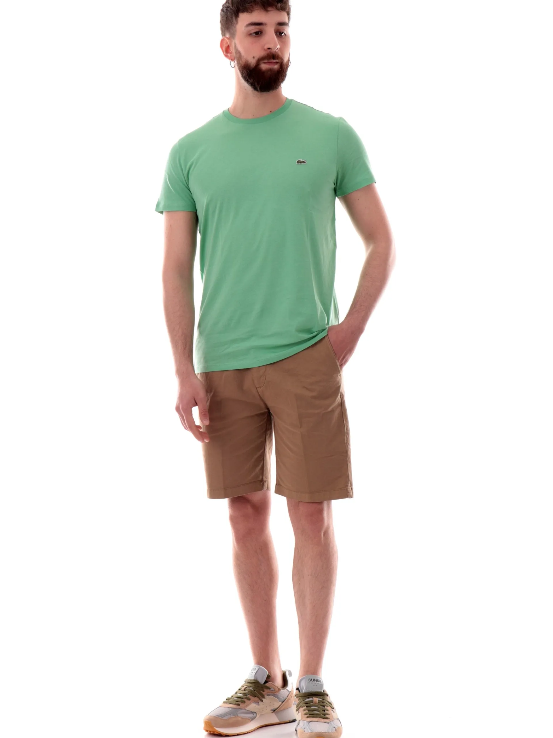 GIANNI LUPO Bermuda*Pantaloncini uomo marroni Chino SALTONS25
