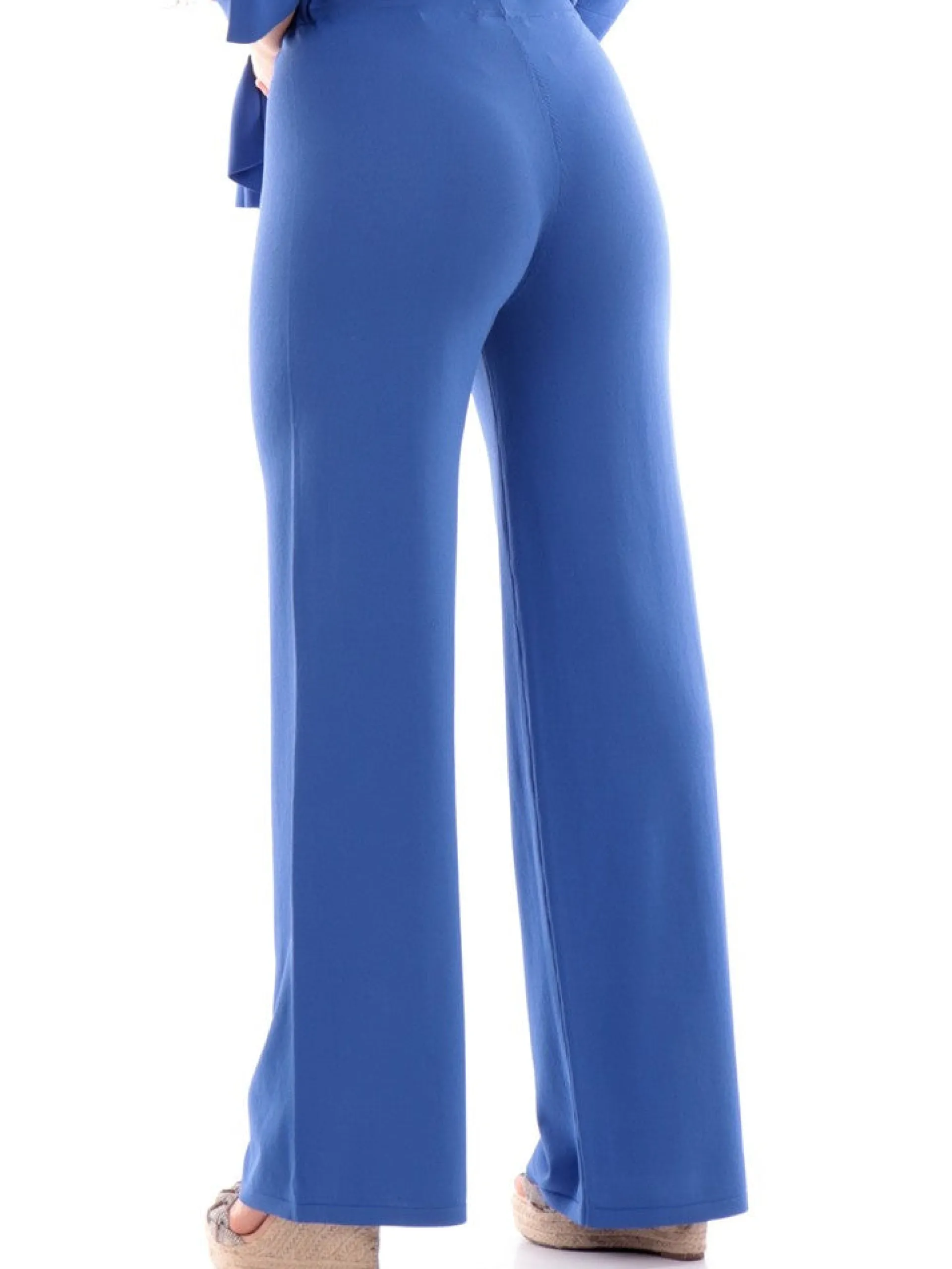ANIS Pantaloni*Pantaloni da Donna in morbida maglina elasticizzata a palazzo 2416085