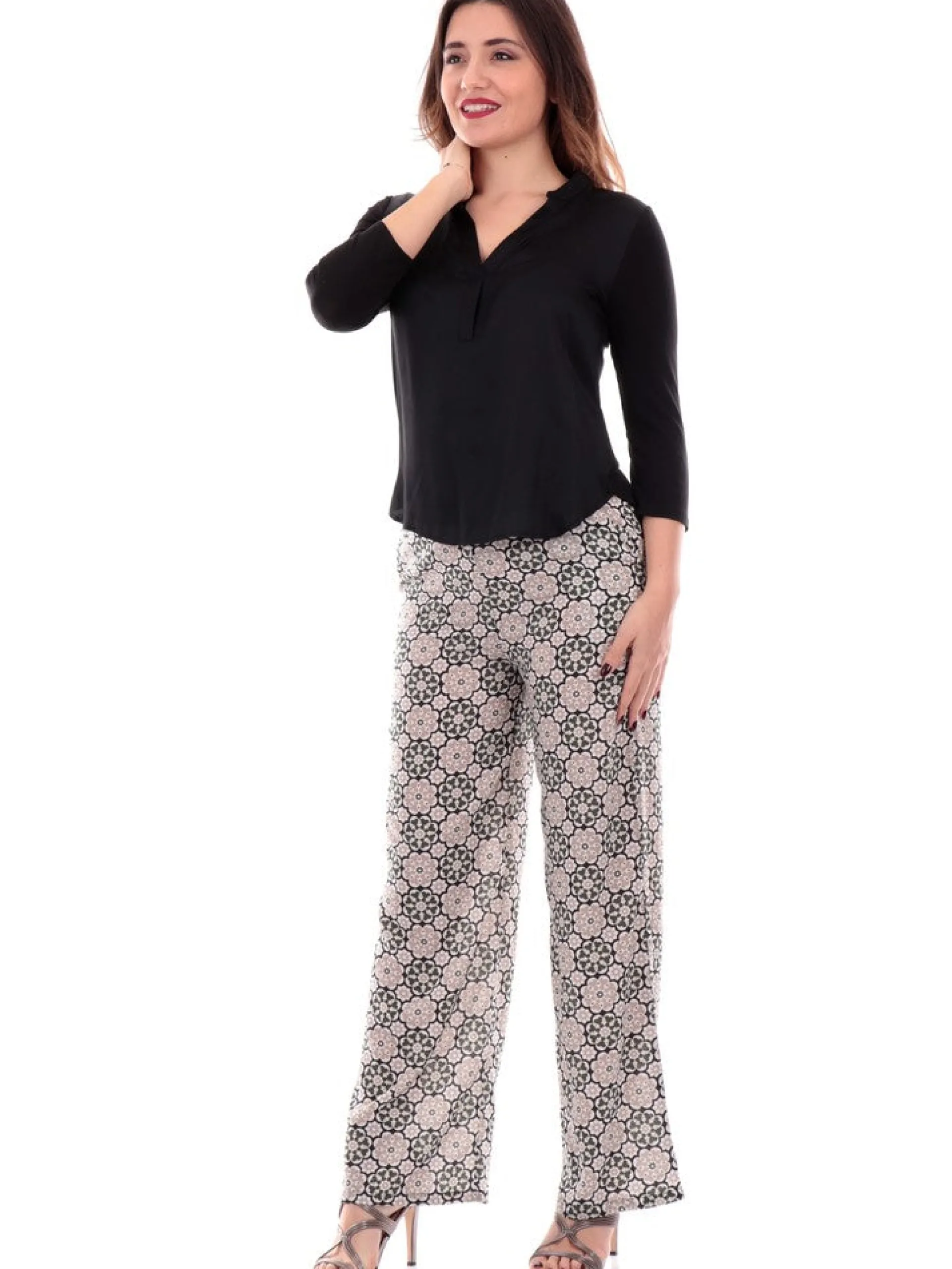 ANIS Pantaloni*Pantaloni neri da donna 2431656