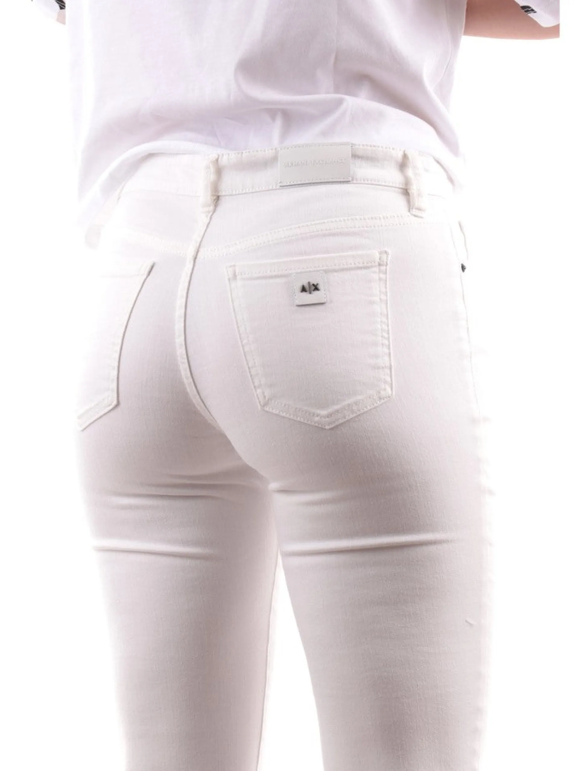 ARMANI EXCHANGE Pantaloni*Pantaloni bianchi da donna 5 Pockets Pant 3RYJ65Y2TAZ