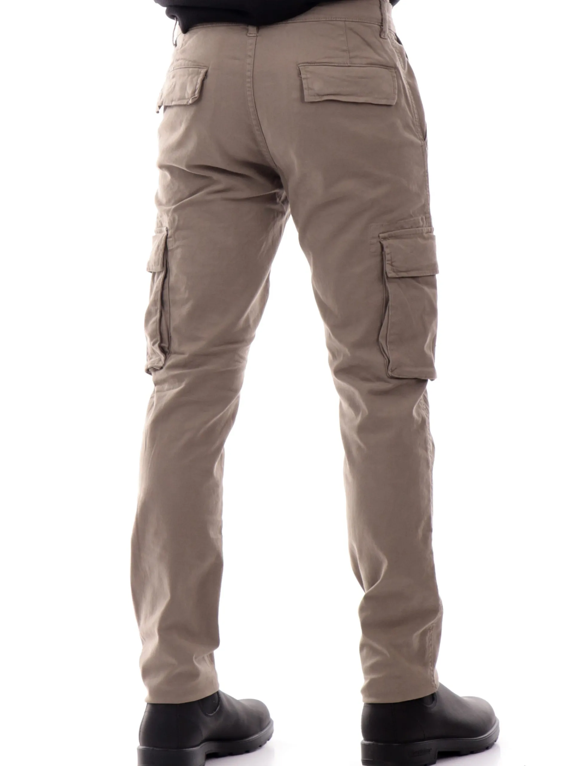 LYLE & SCOTT Pantaloni*Pantaloni cargo Lyle Scott verdi da uomo tasconi TR2109ITA