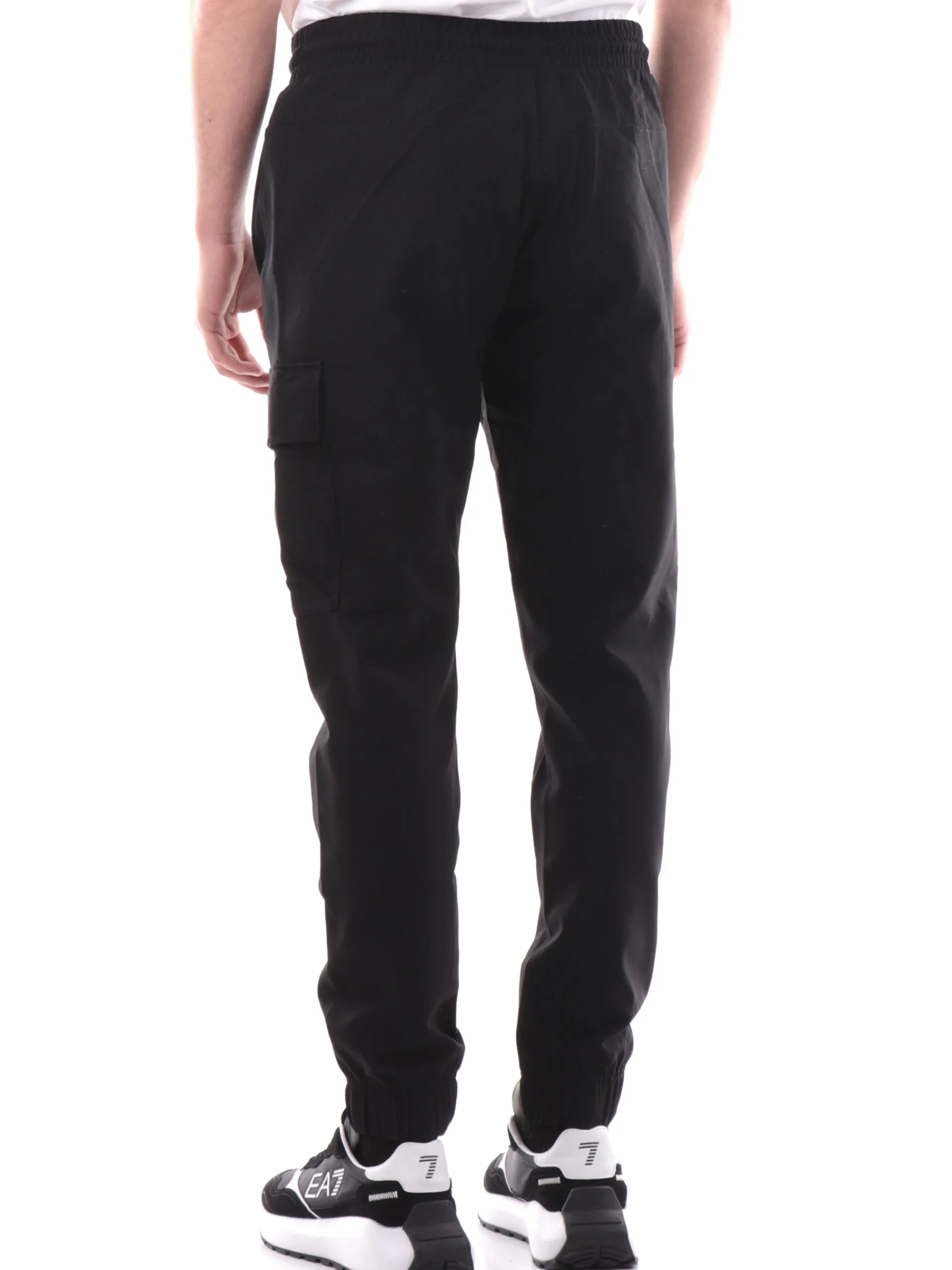 CALVIN KLEIN Pantaloni*Pantaloni Cargo neri da uomo tecnici J30J326765