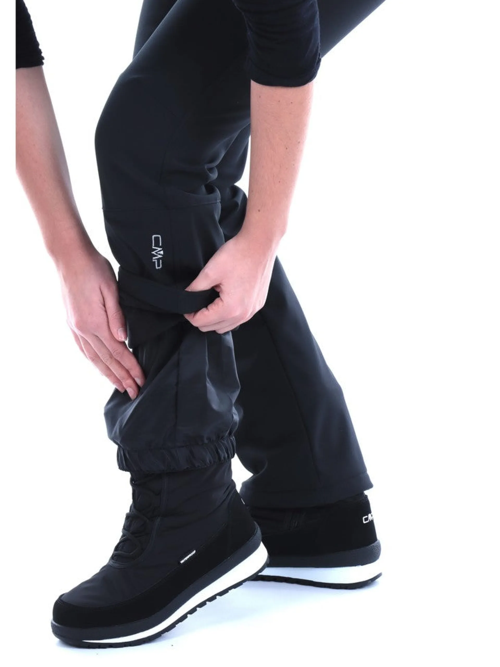 CMP Abbigliamento*Pantaloni da Sci Neri da Donna A14156
