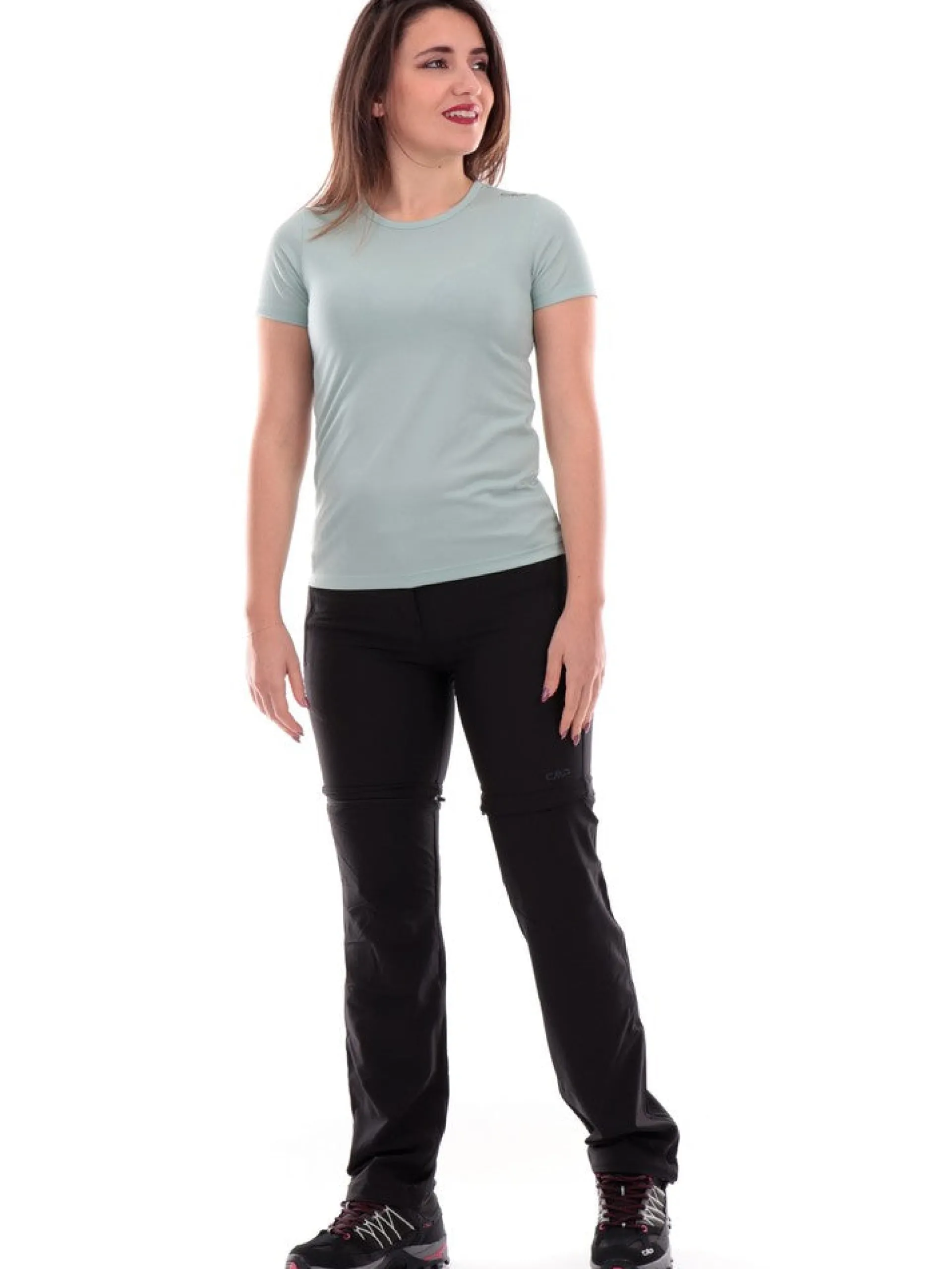 CMP Pantaloni*Pantaloni Donna da trekking Neri 3T51446U901