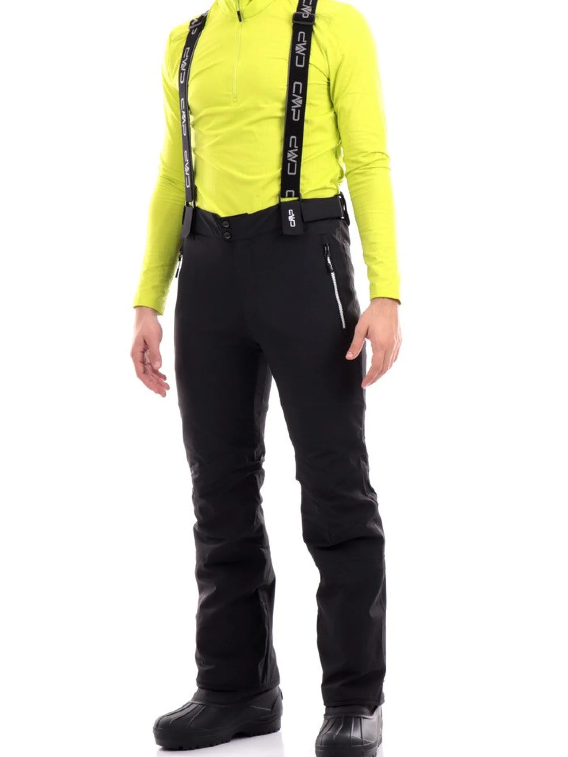 CMP Abbigliamento*Pantaloni da neve neri da uomo 3W04467