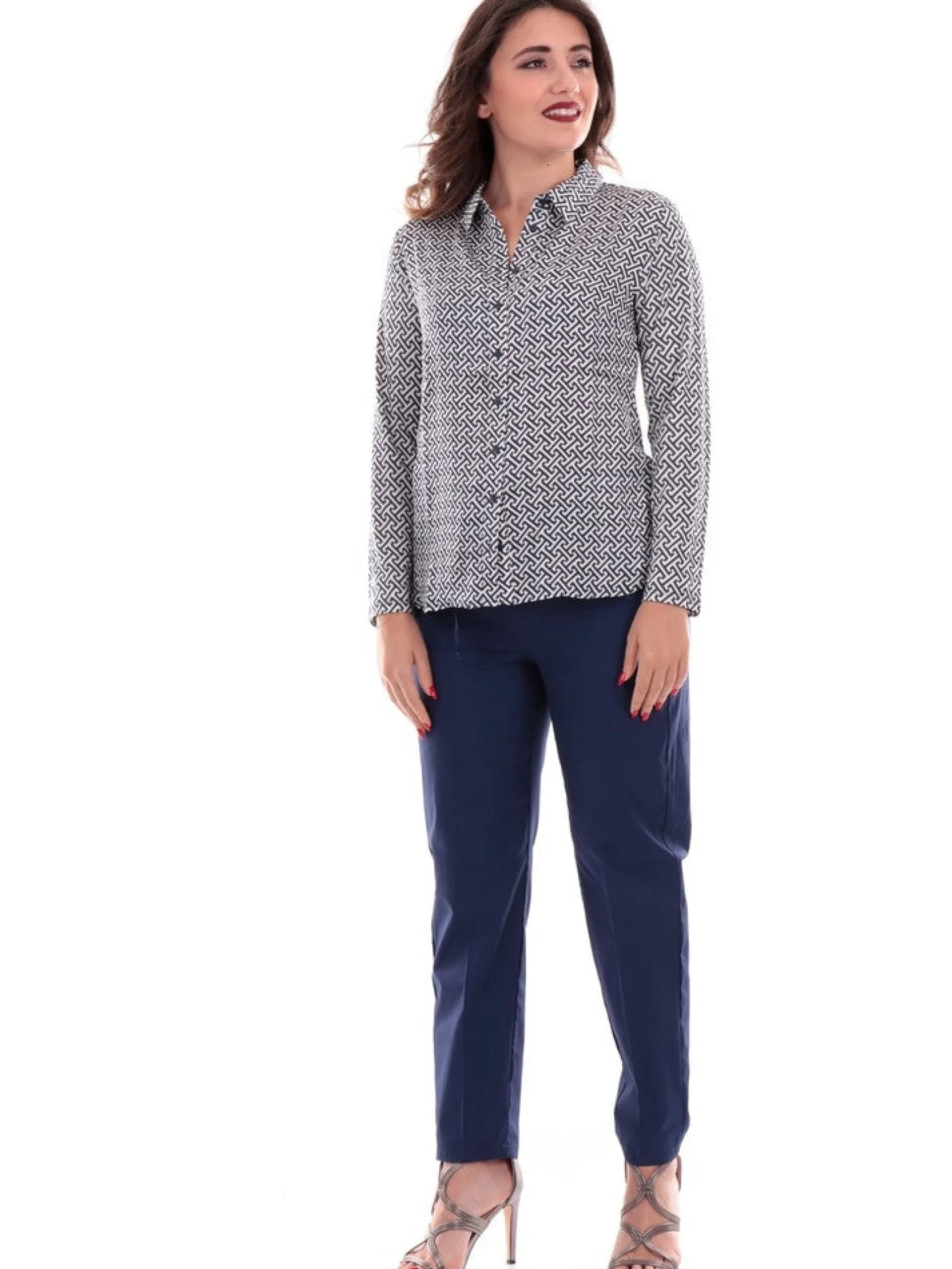 EMME MARELLA Pantaloni*Pantaloni blu da donna Jogging Faretra 24151310322