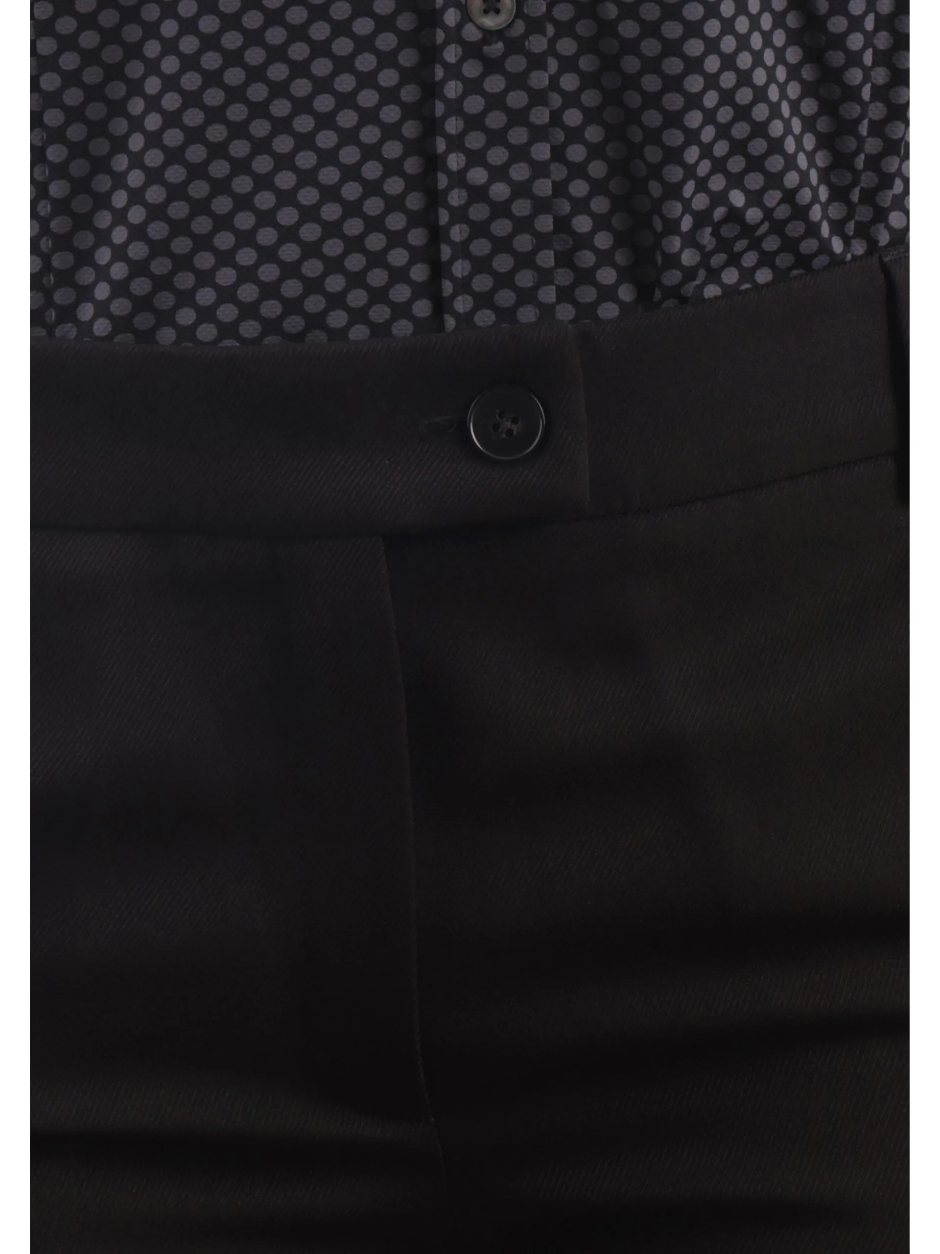 EMME MARELLA Pantaloni*Pantaloni neri da donna palazzo EFEBO